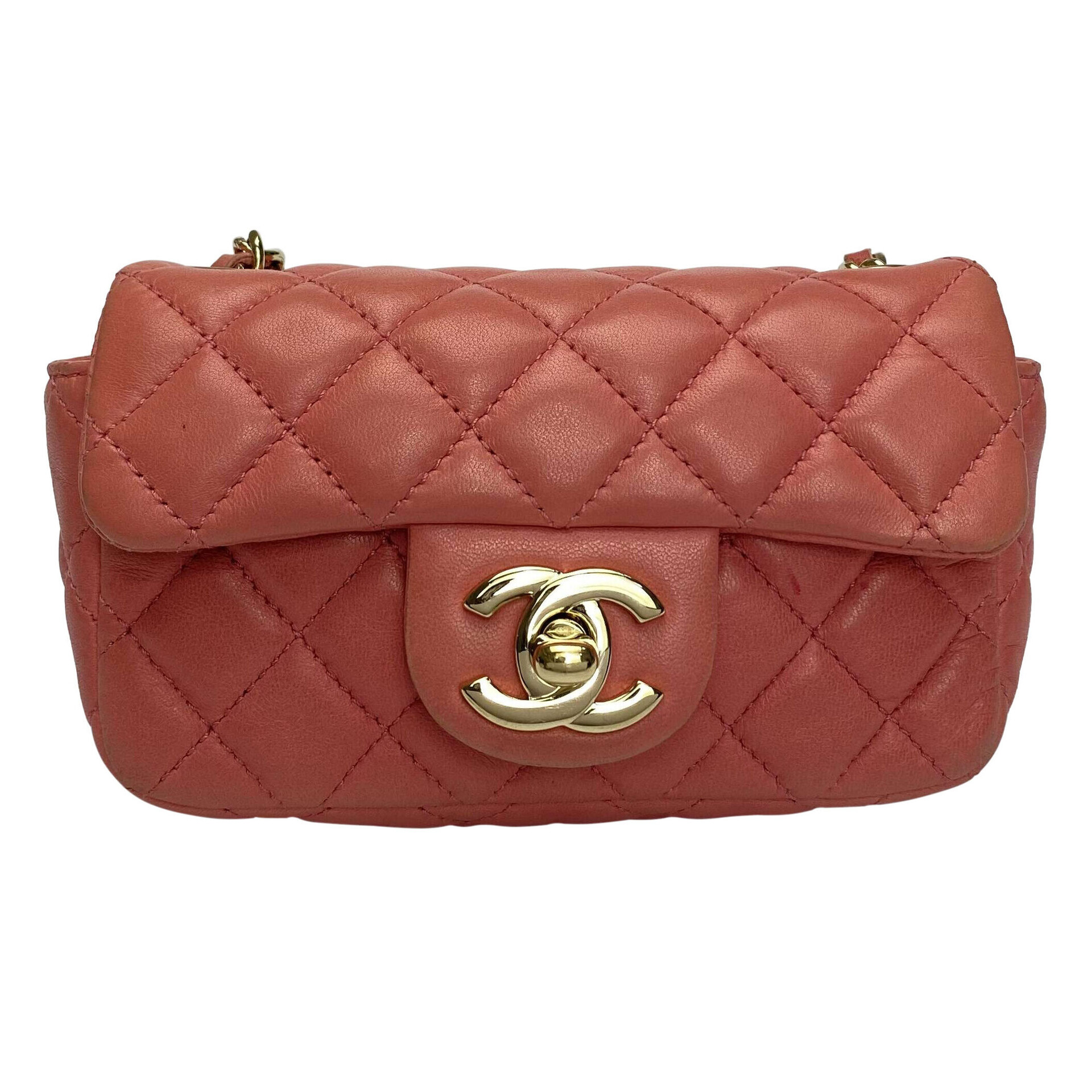 Bolsa Chanel Valentine Charm Flap Mini