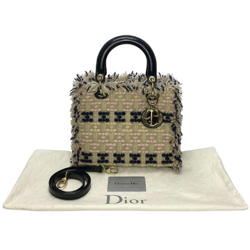 Bolsa Christian Dior Lady Dior Tweed