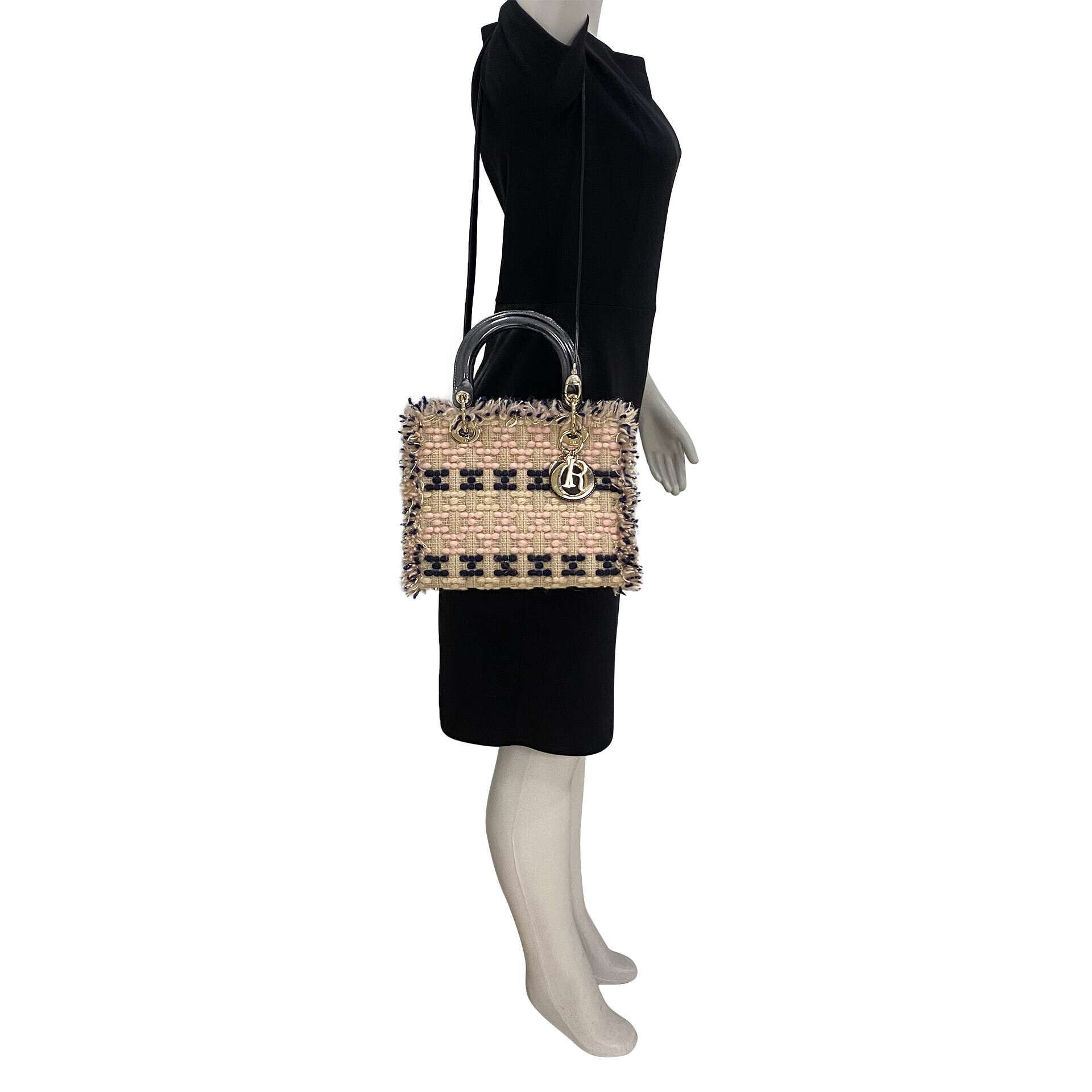 Bolsa Christian Dior Lady Dior Tweed