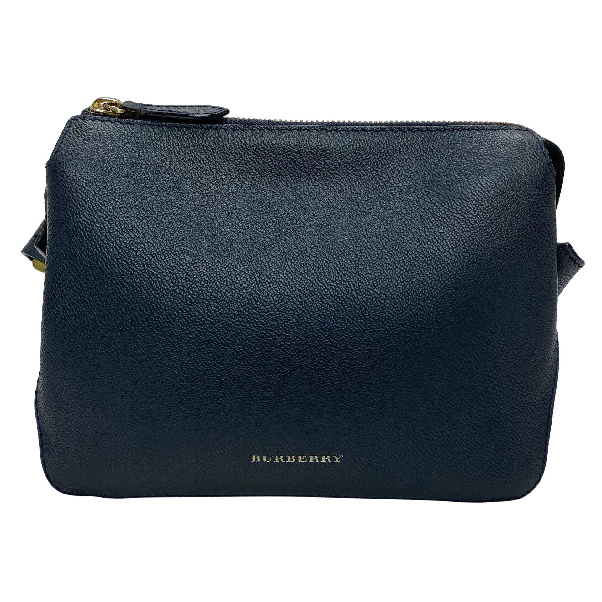 Bolsa Burberry Tiracolo Azul Marinho