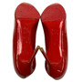 Sapato Christian Louboutin Verniz Vermelho