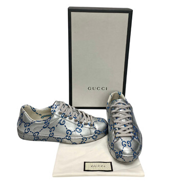 Tênis Gucci Ghost Ace Prata