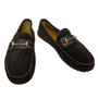 Mocassim Gucci Camurça Marrom