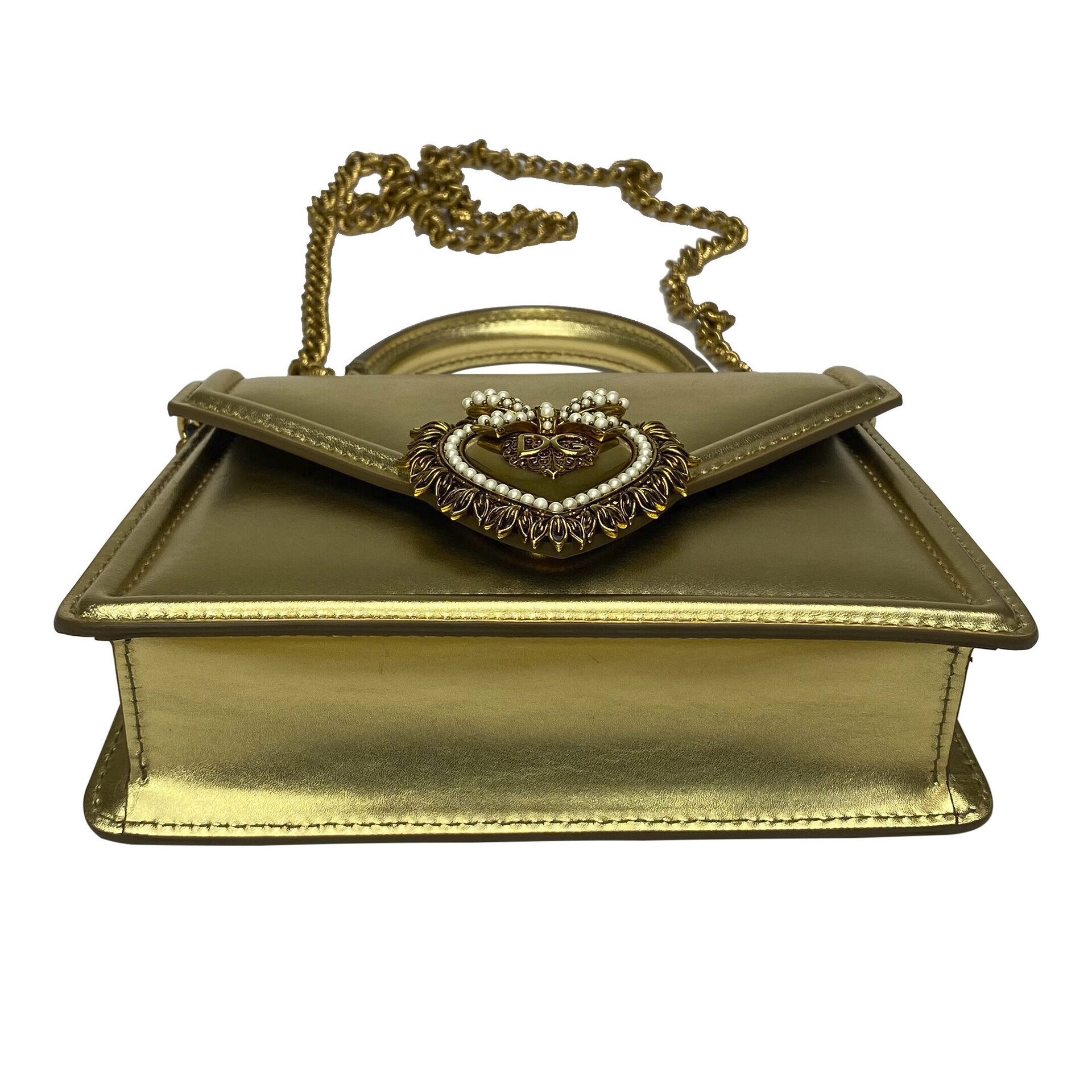 Bolsa Dolce & Gabbana Devotion Dourada
