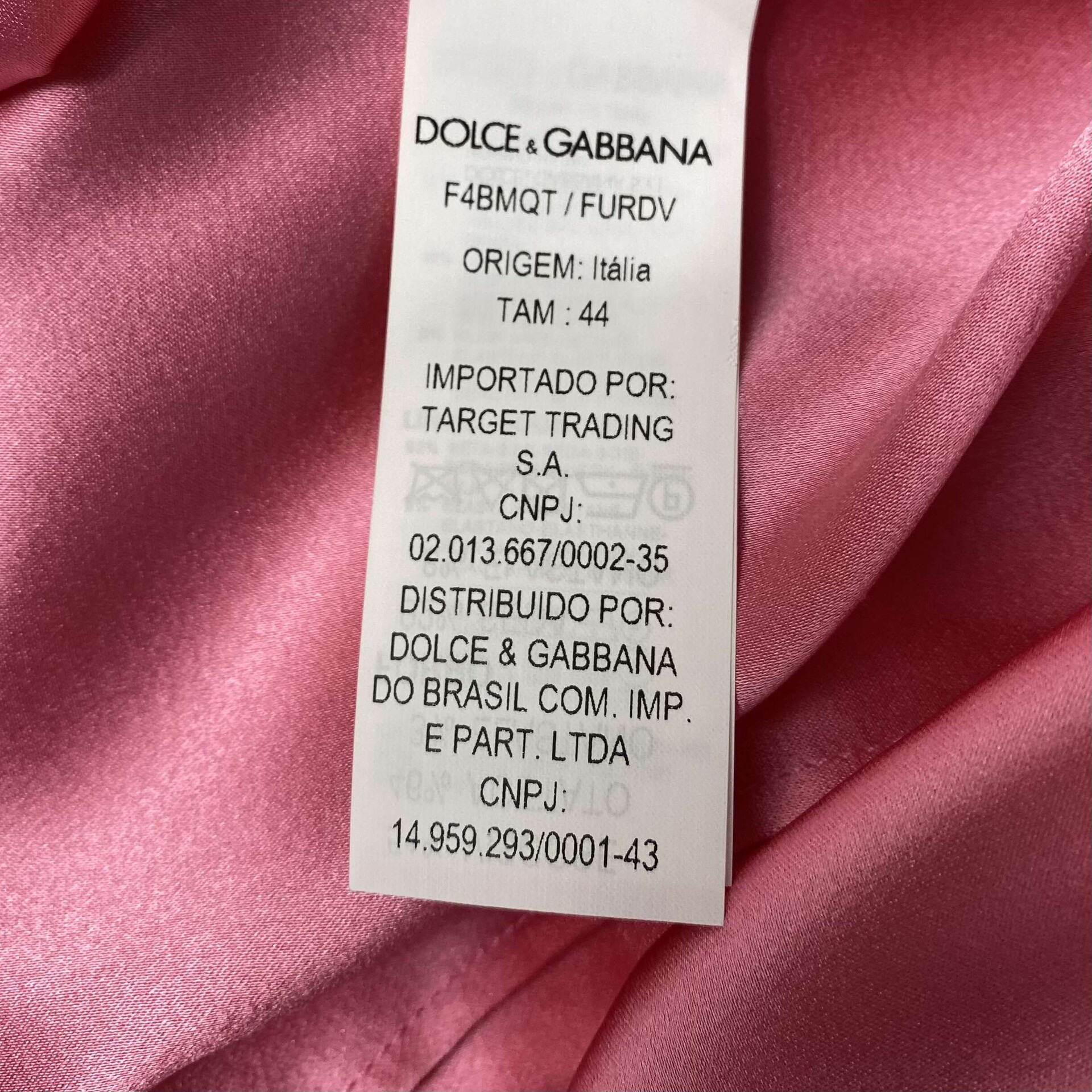 Saia Dolce & Gabbana Midi Rosa