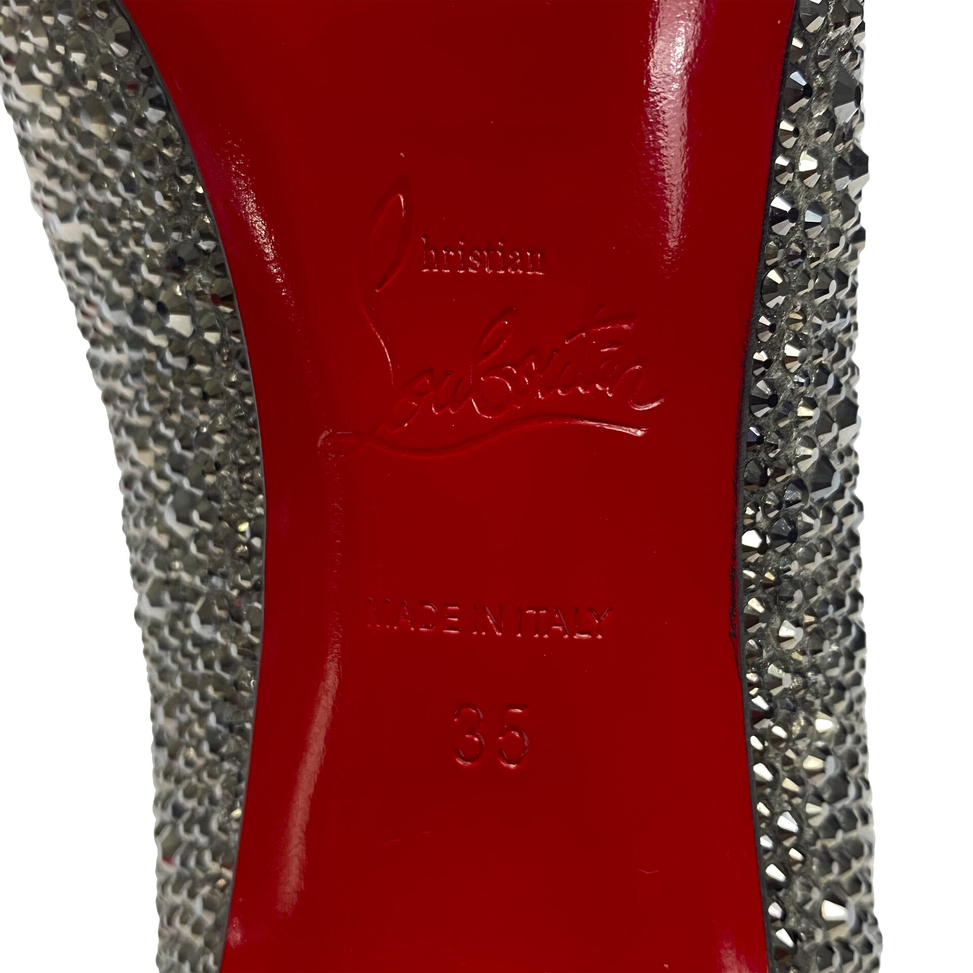 Scarpin Christian Louboutin Strass