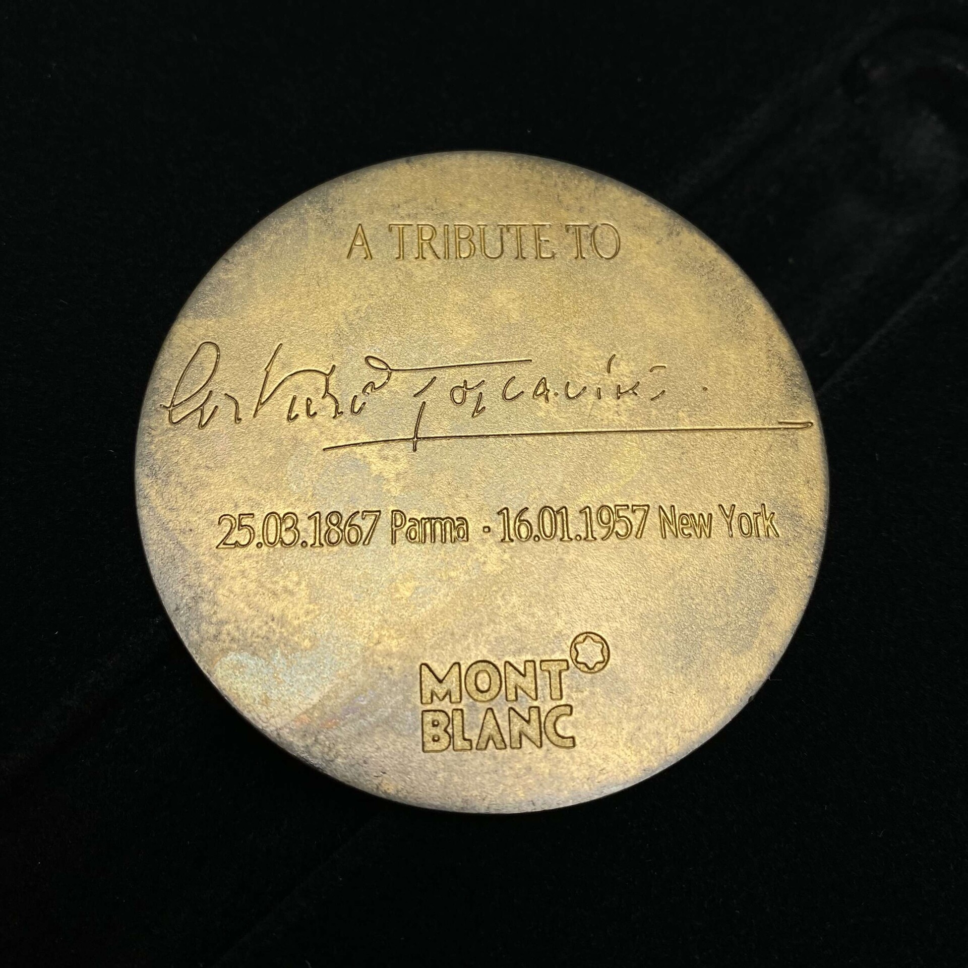 Caneta Montblanc Edição Especial Arturo Toscanini