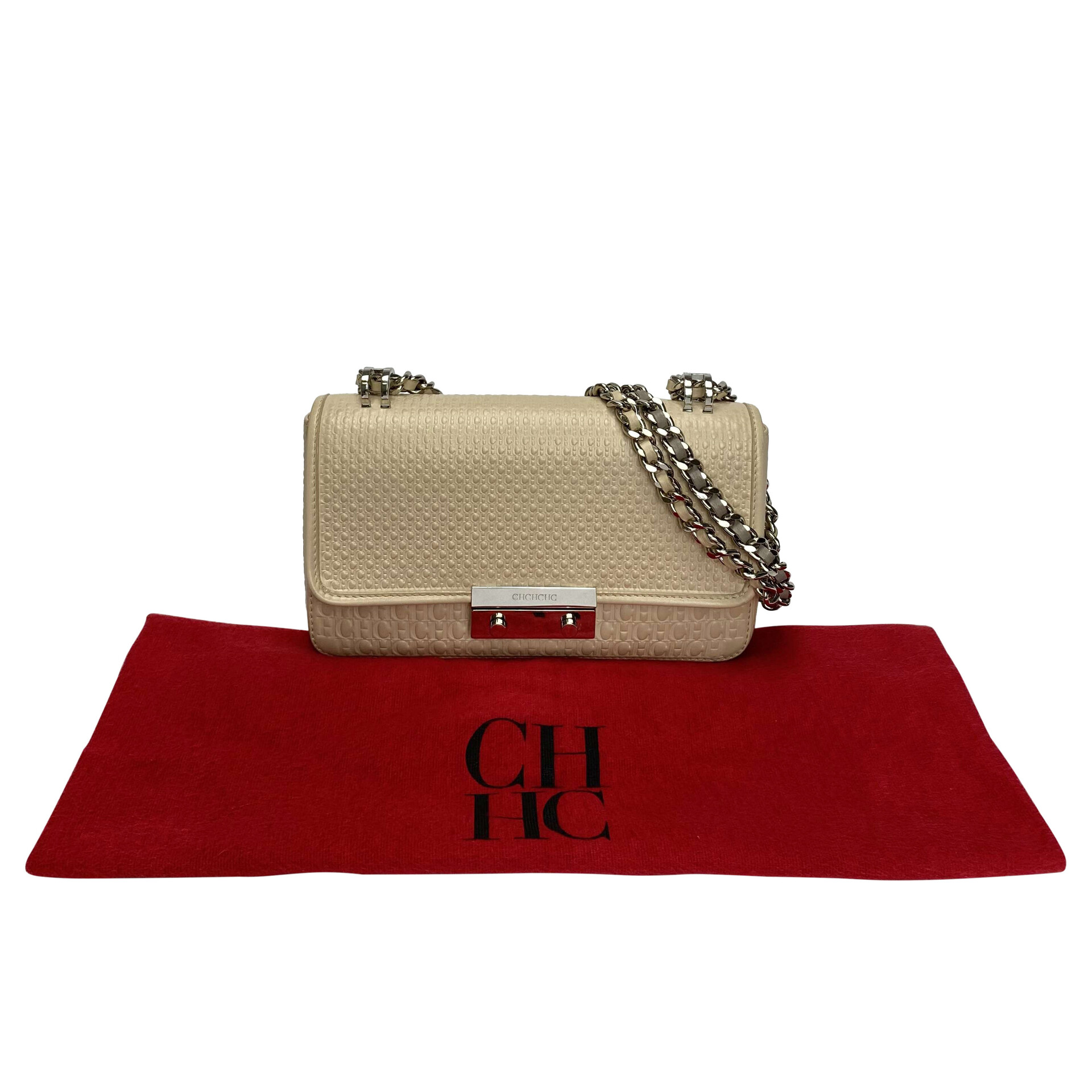 Bolsa Carolina Herrera Off White