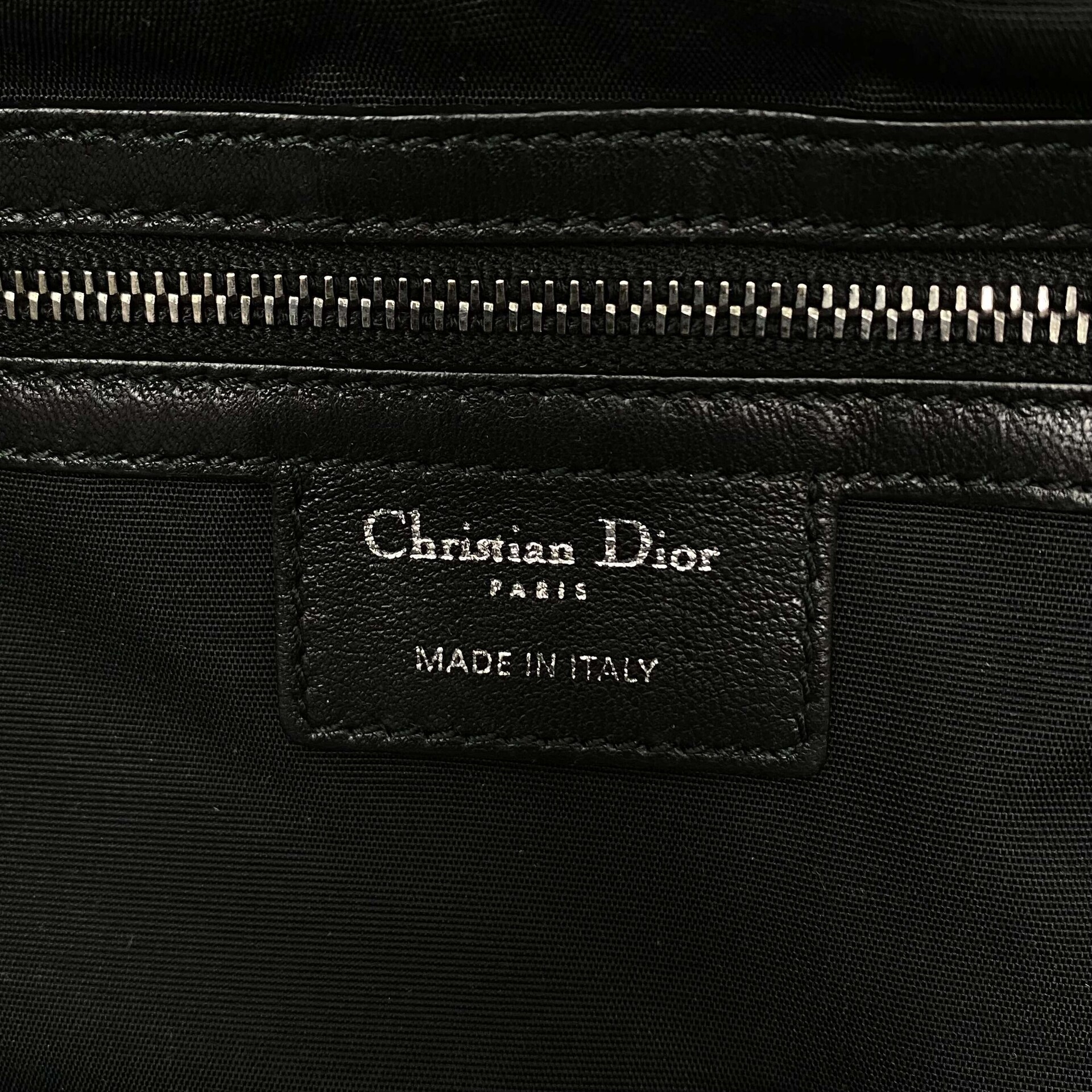 Bolsa Christian Dior Cannage Chri Chri Preta
