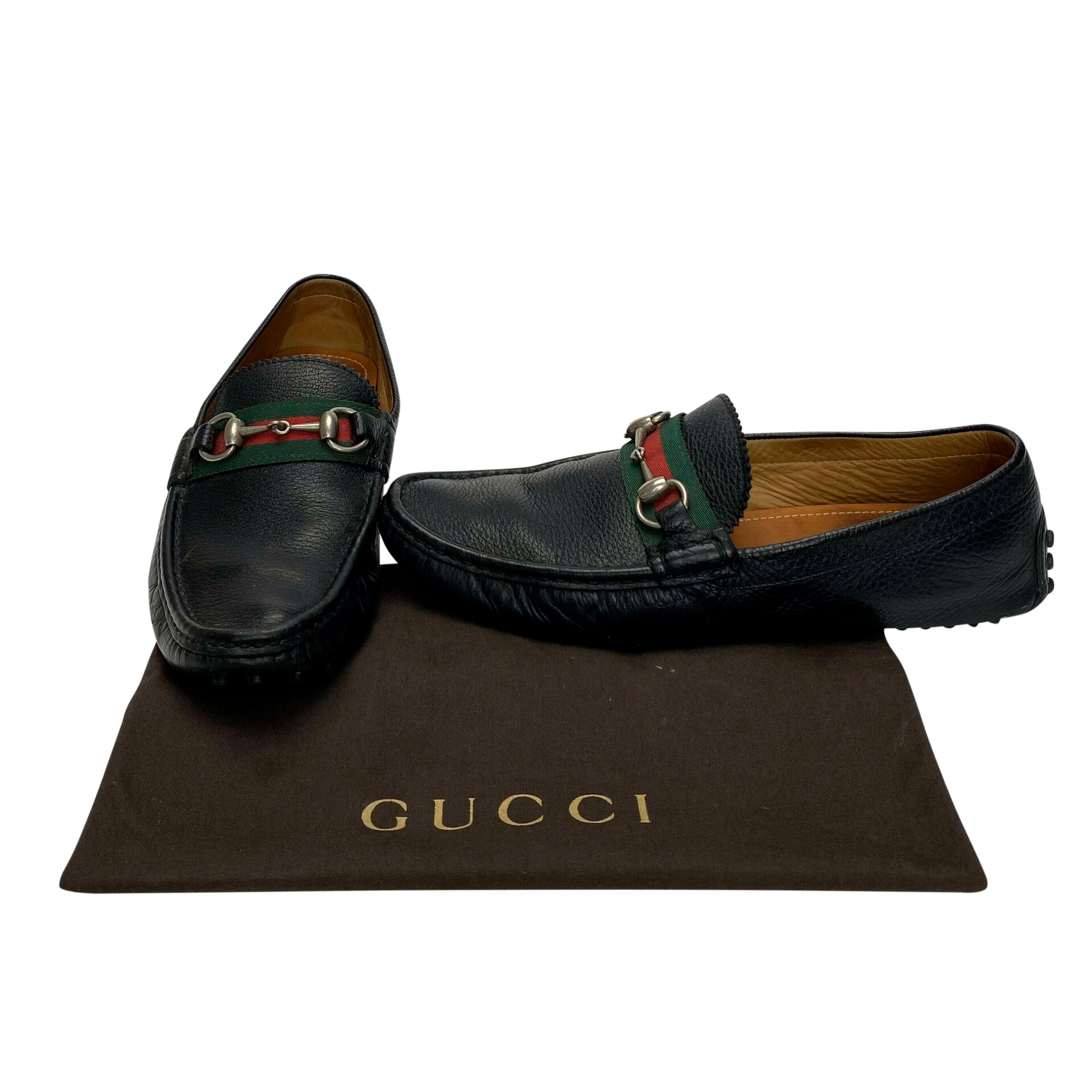 Mocassim Gucci Horsebit Preto