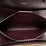 Bolsa Burberry Hazelmere Couro Vinho