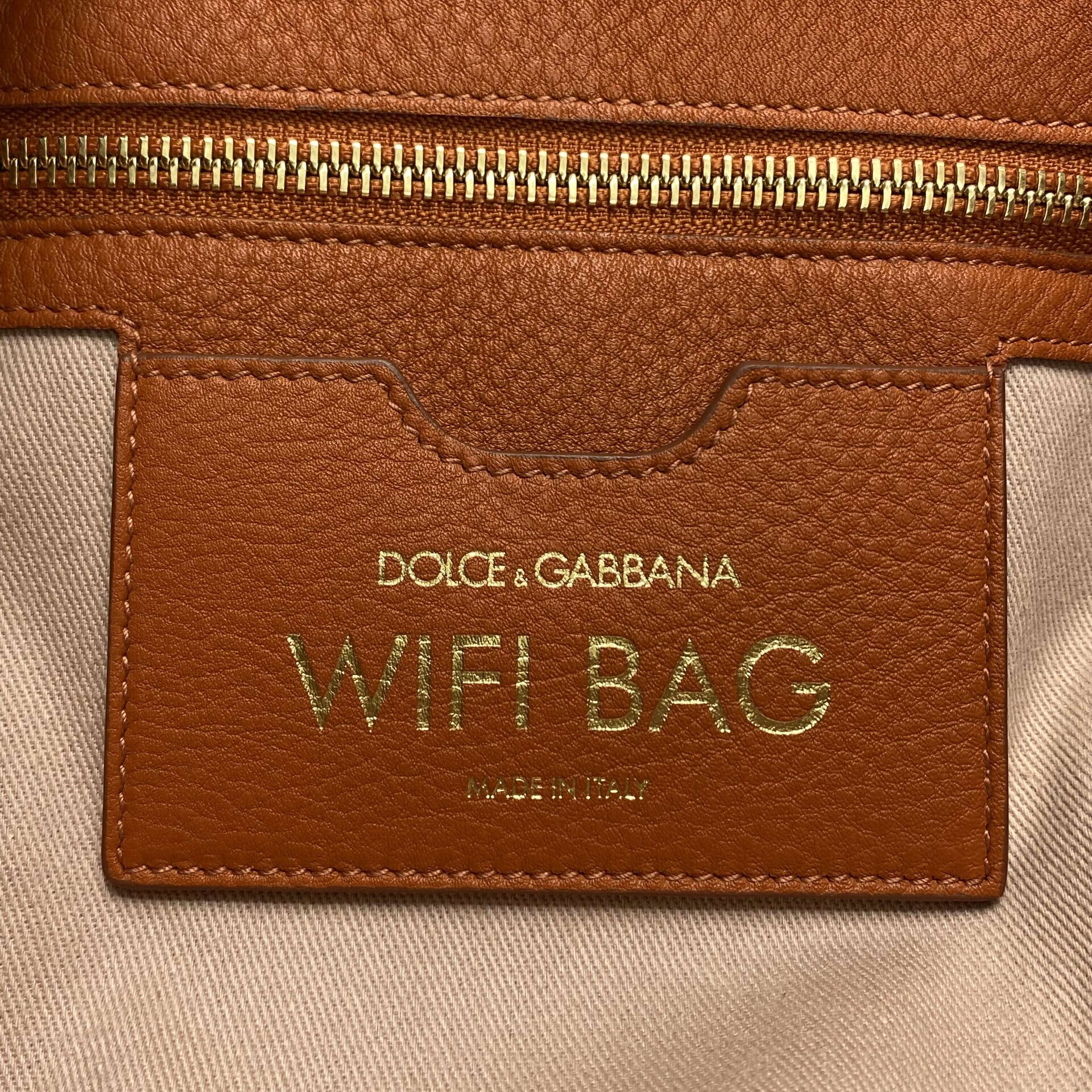 Bolsa Dolce & Gabbana Couro Laranja