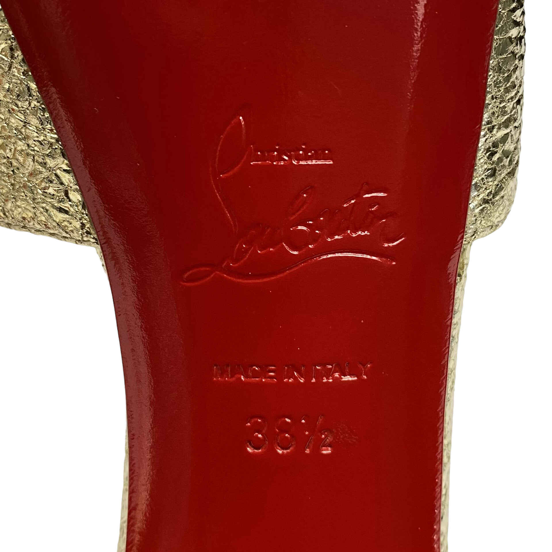 Sapato Christian Louboutin Aketata Specchio