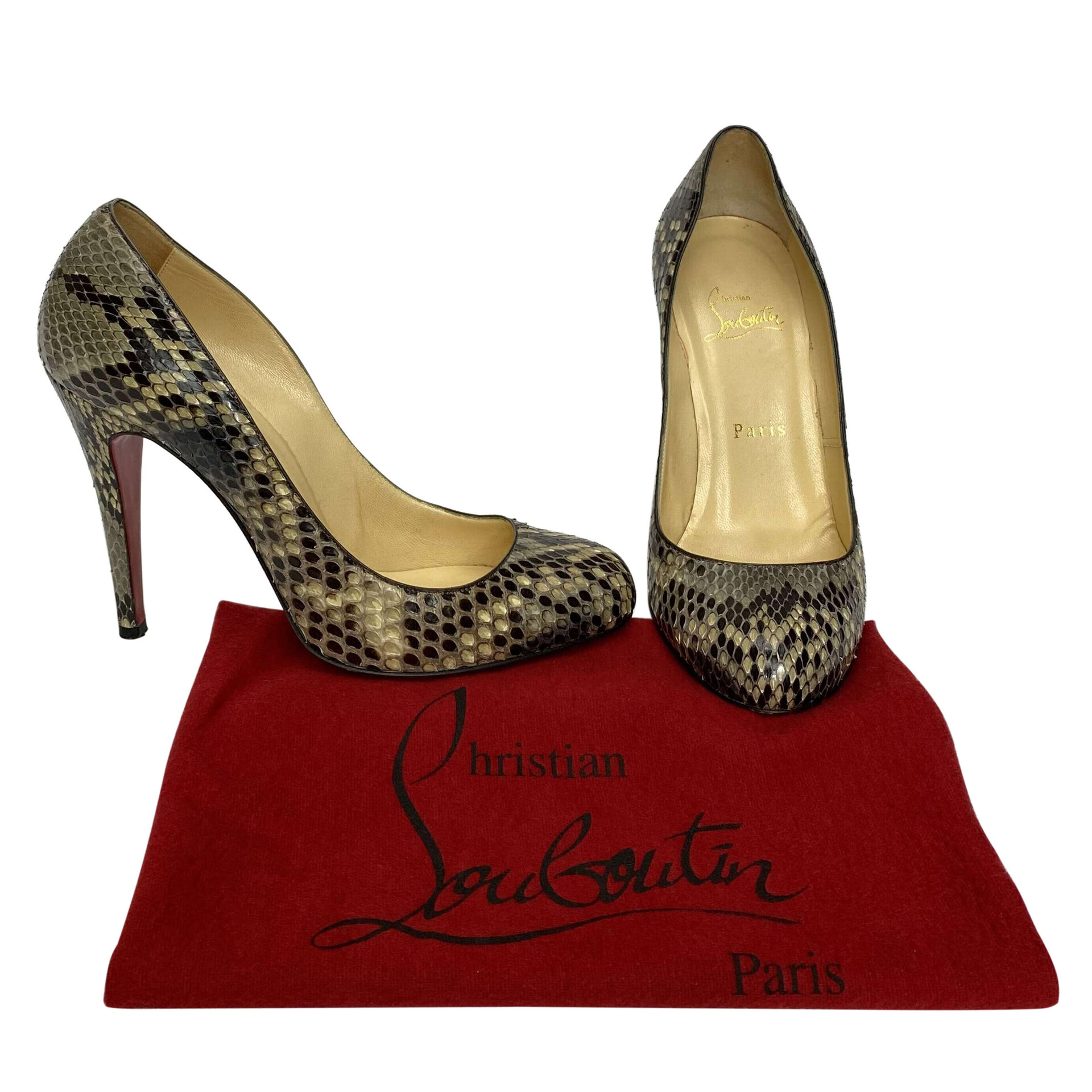 Sapato Christian Louboutin Píton