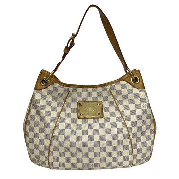 Navy blue and creme monogram Idylle woven Louis Vuitton Jeanne PM