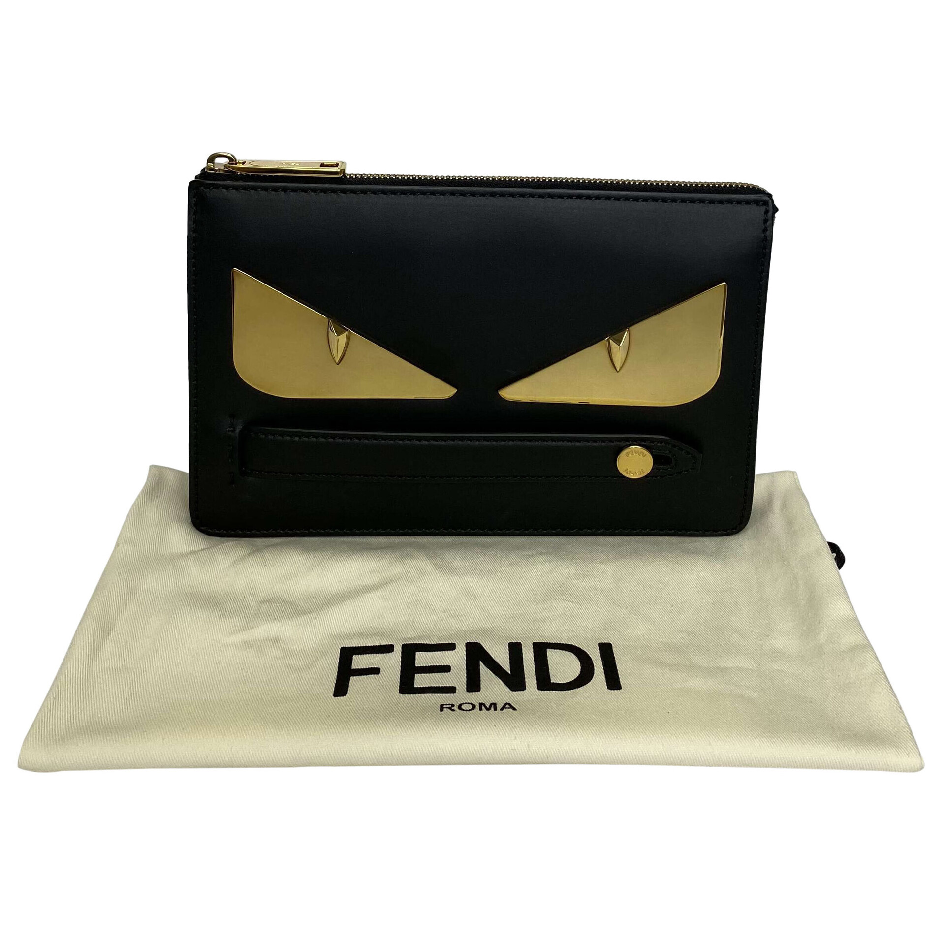 Clutch Fendi Selleria Monster