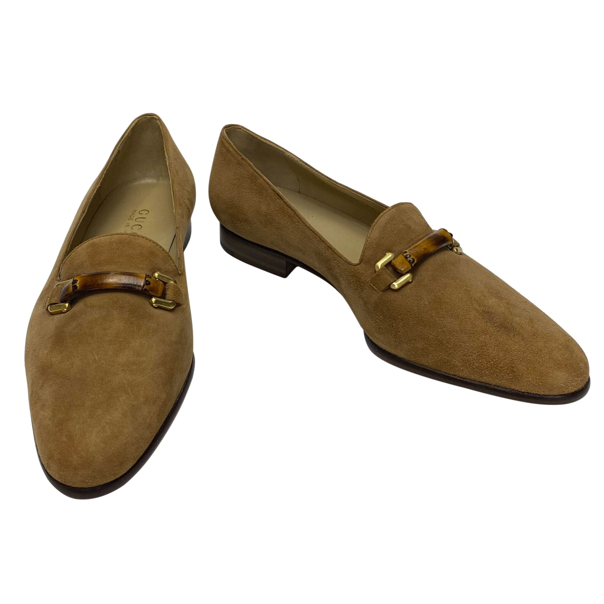 Mocassim Gucci Camurça