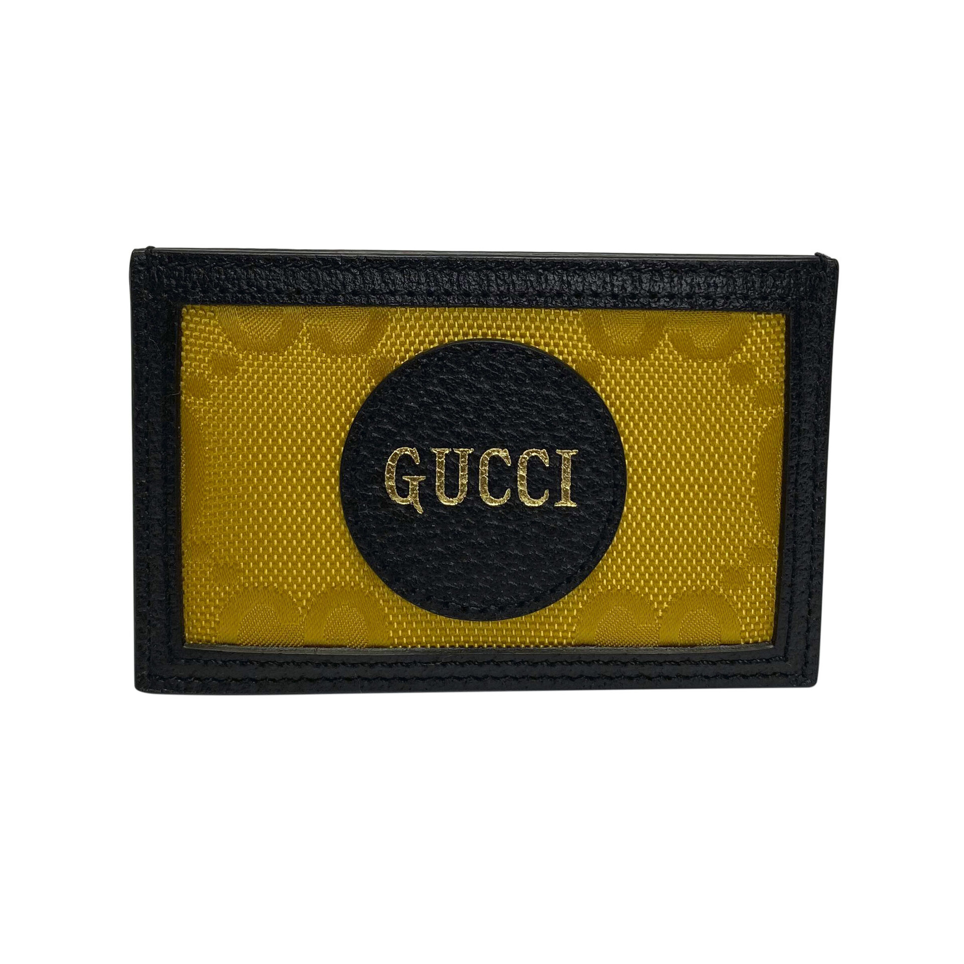 Porta-Cartões Gucci Amarelo