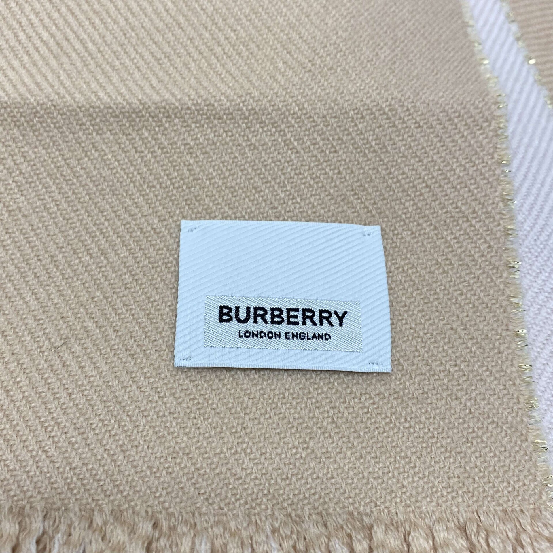 Echarpe Burberry Nude