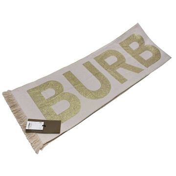 Cachecol Burberry Nude
