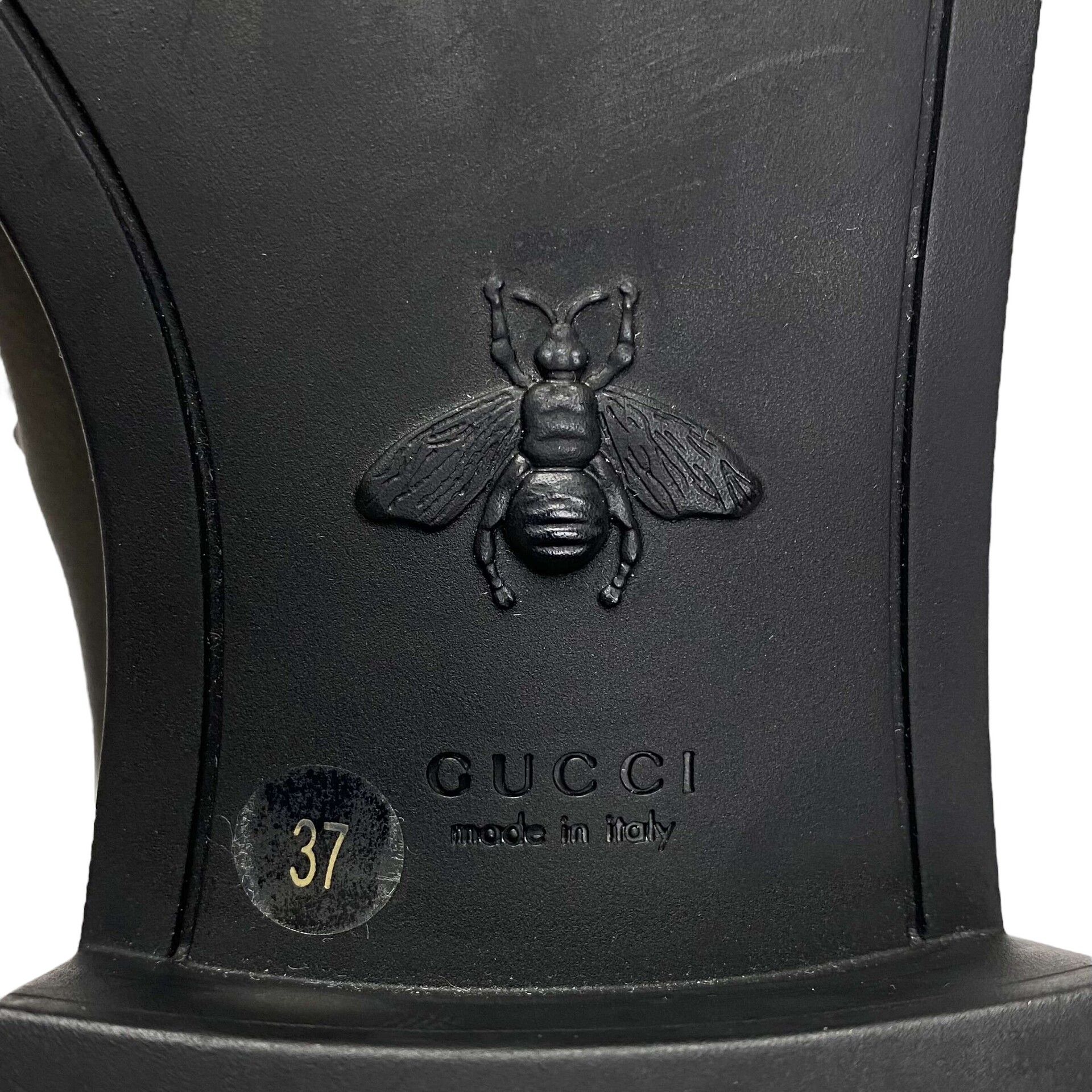 Bota Gucci Horsebit Preta