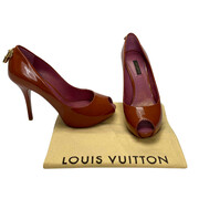 Peep Toe Louis Vuitton Cadeado