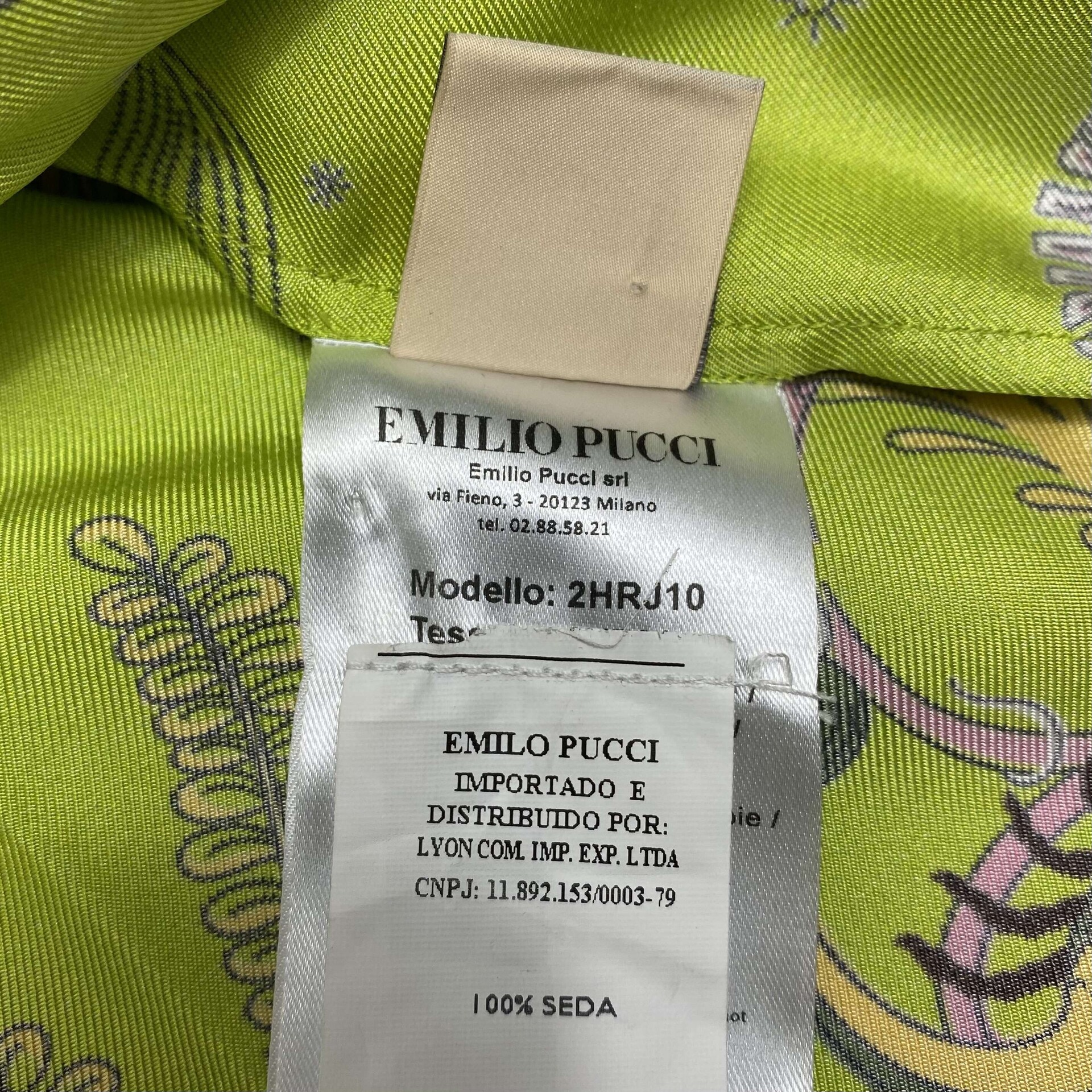 Camisa Emilio Pucci Estampada