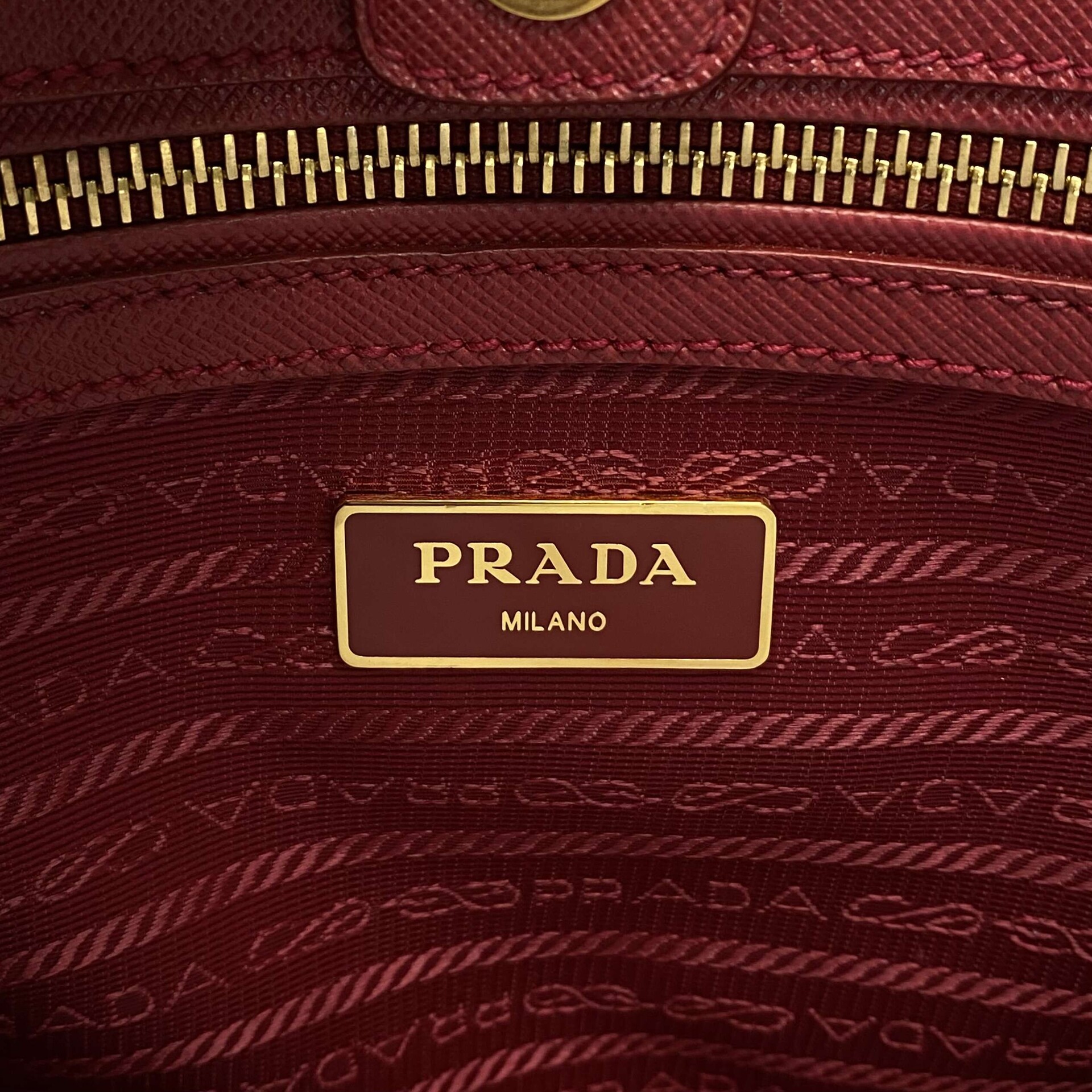 Bolsa Prada Galleria Vermelha