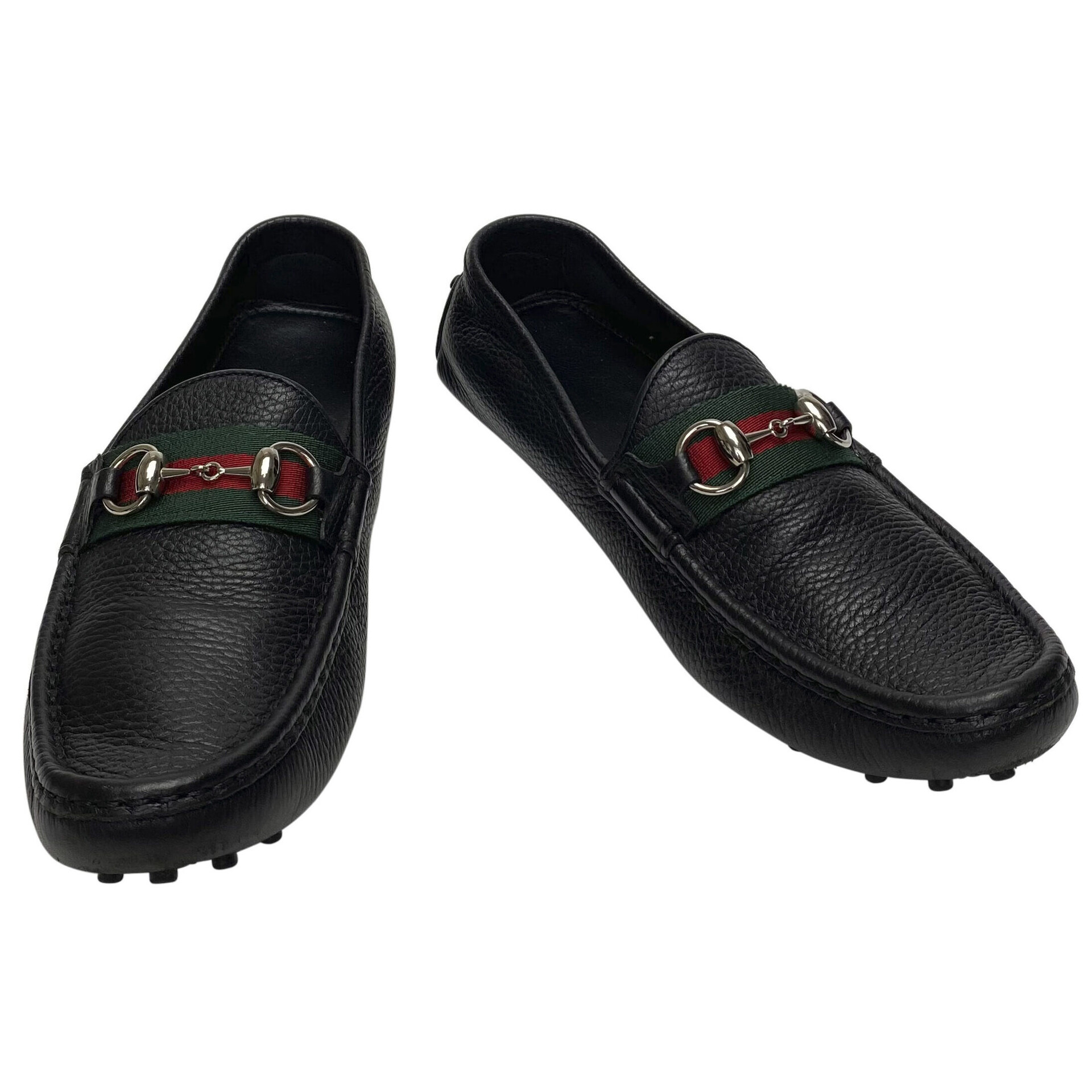 Mocassim Gucci Couro Preto