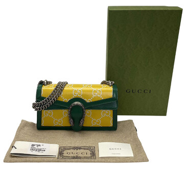 Bolsa Gucci Dionysus Verde e Amarela
