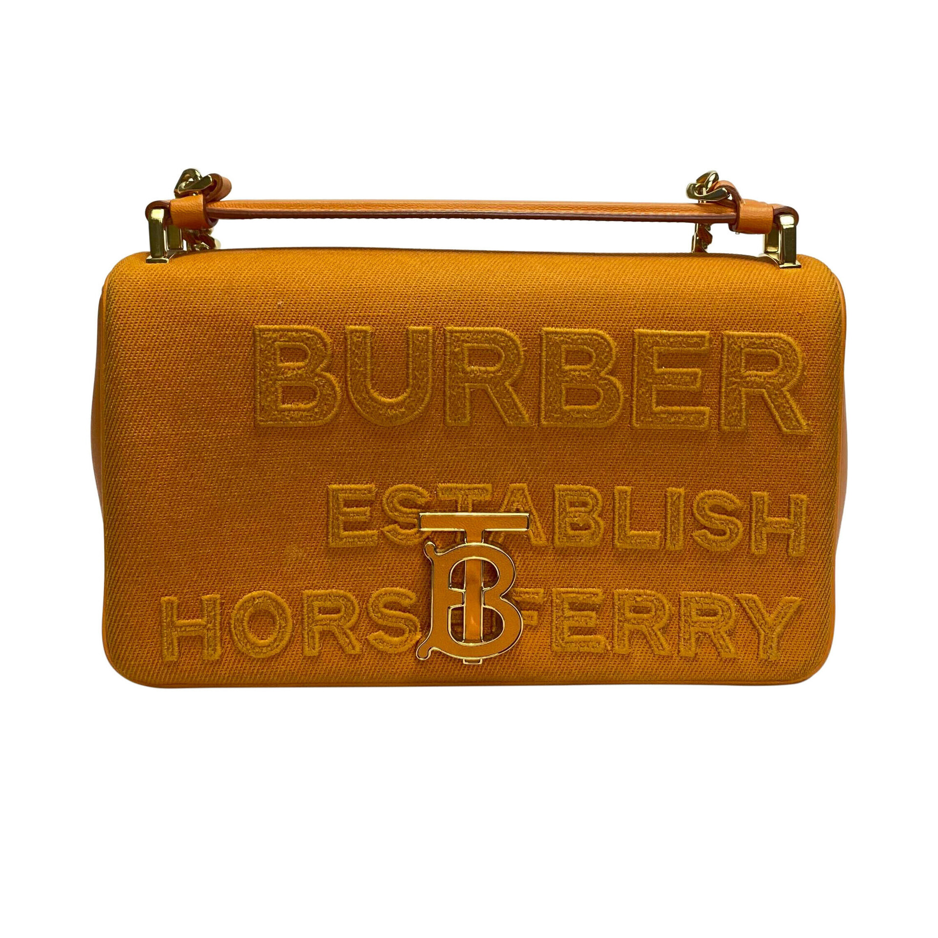 Bolsa Burberry Lola Horseferry Laranja