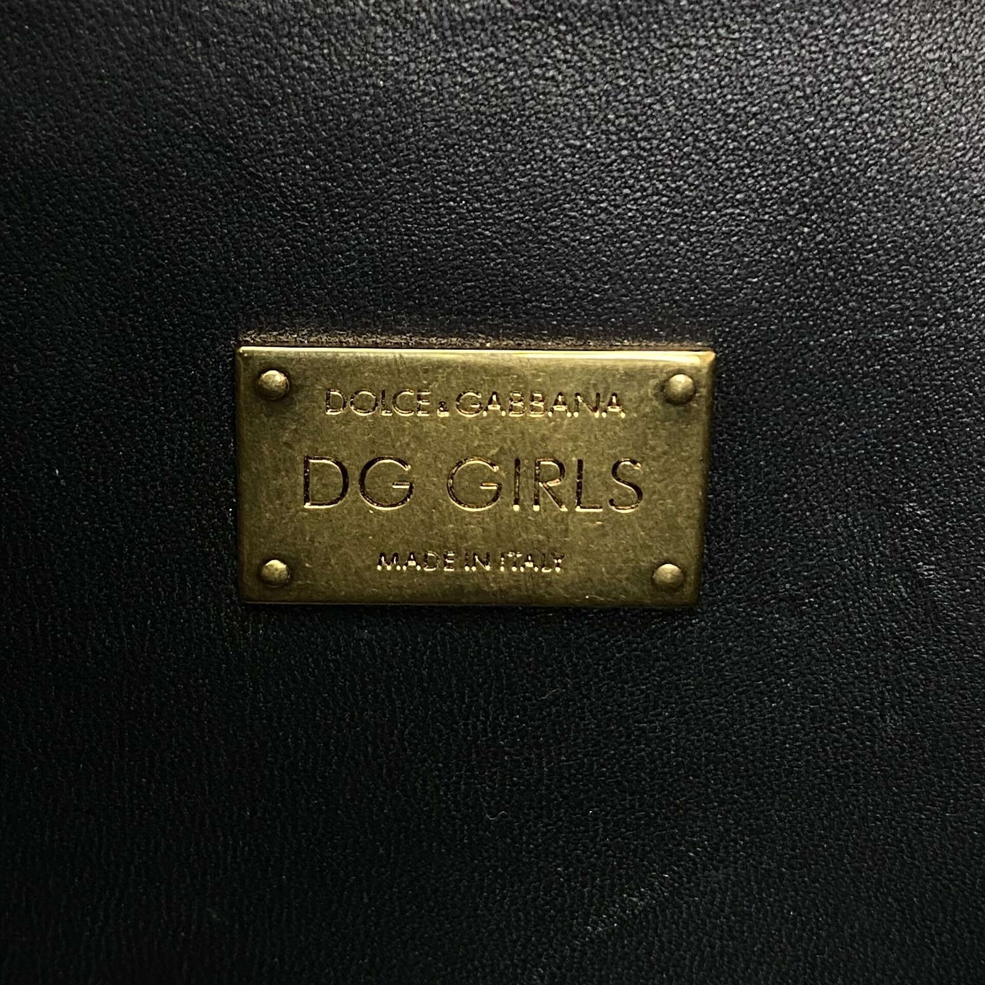 Bolsa Dolce & Gabbana 'DG Girls' Preta