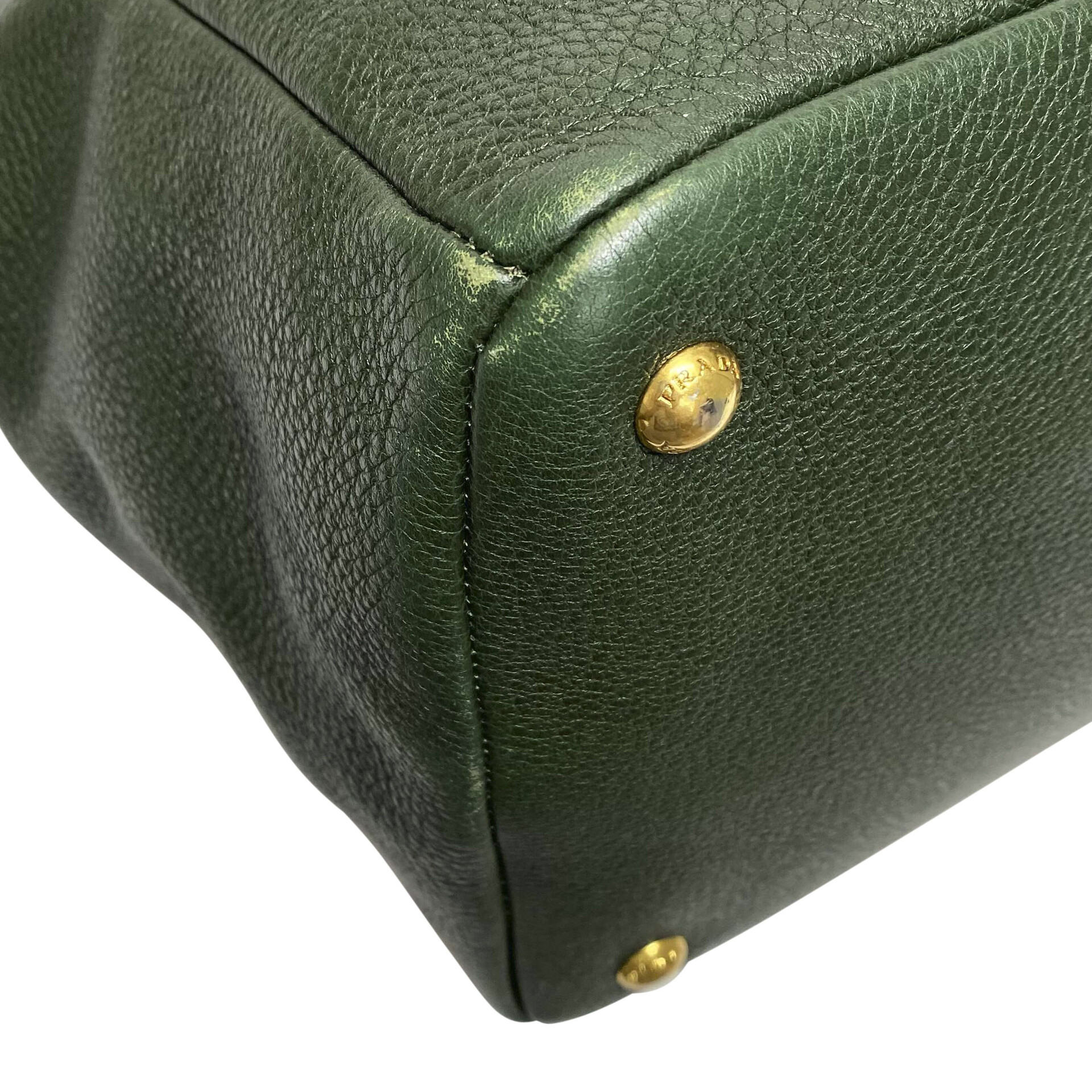 Bolsa Prada Couro Verde