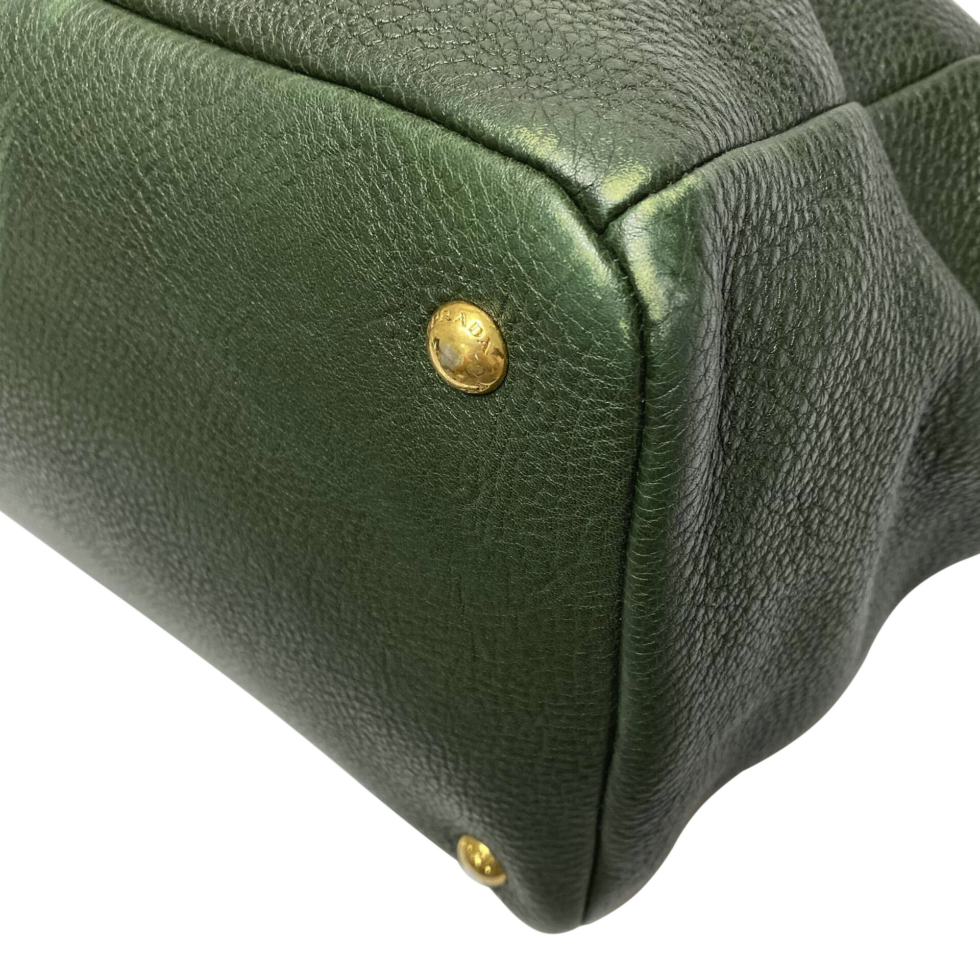 Bolsa Prada Couro Verde