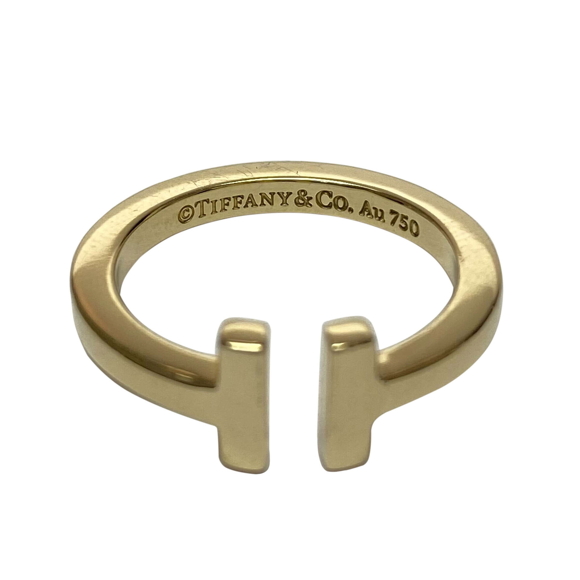 Anel Tiffany & Co. T Wire Ouro Amarelo