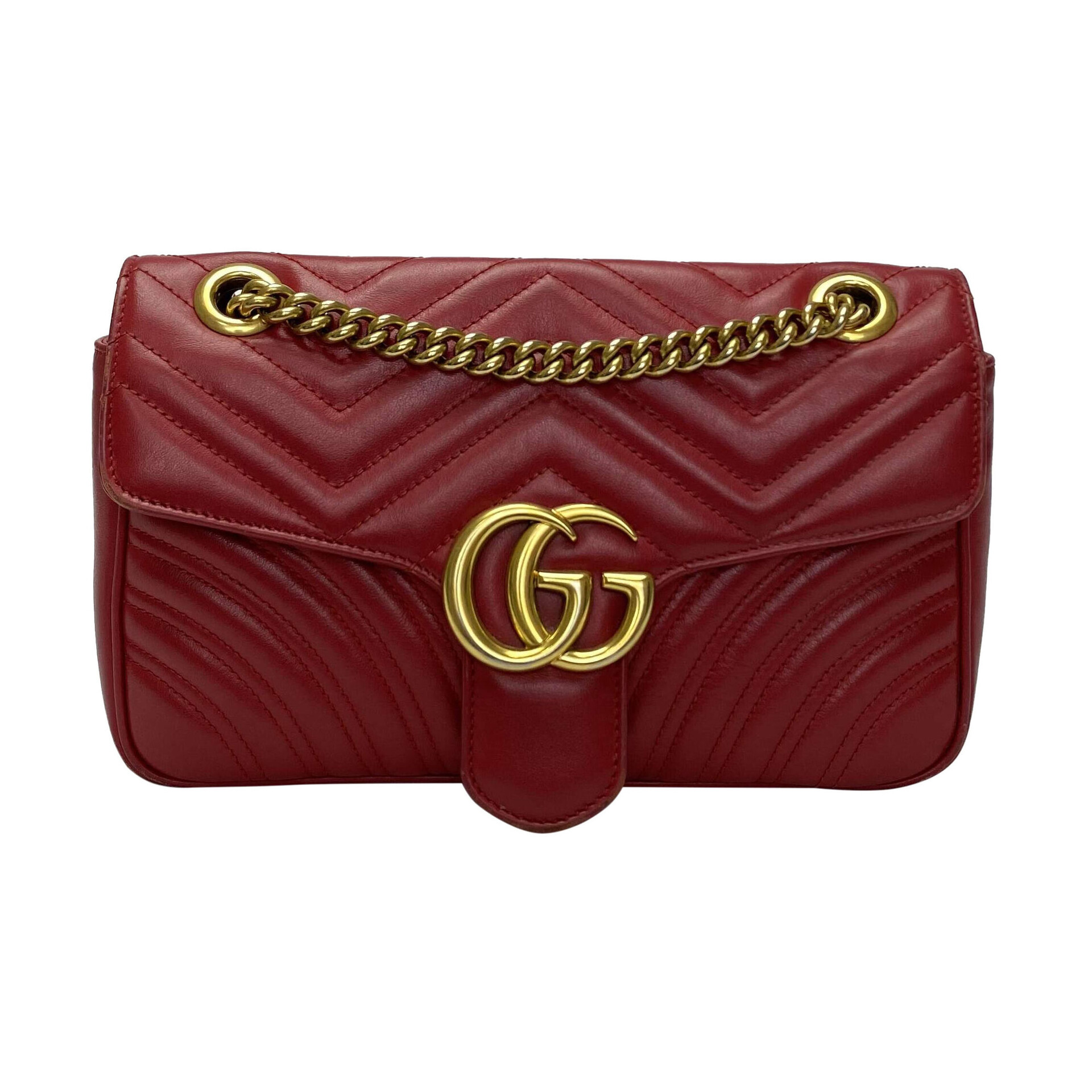 Bolsa Gucci GG Marmont Vermelha