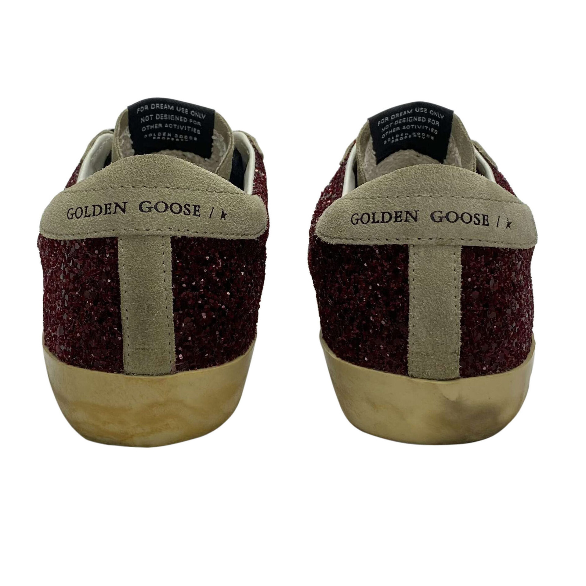 Tênis Golden Goose Baskets Superstar Glitter