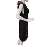 Vestido Prada Preto Bordado