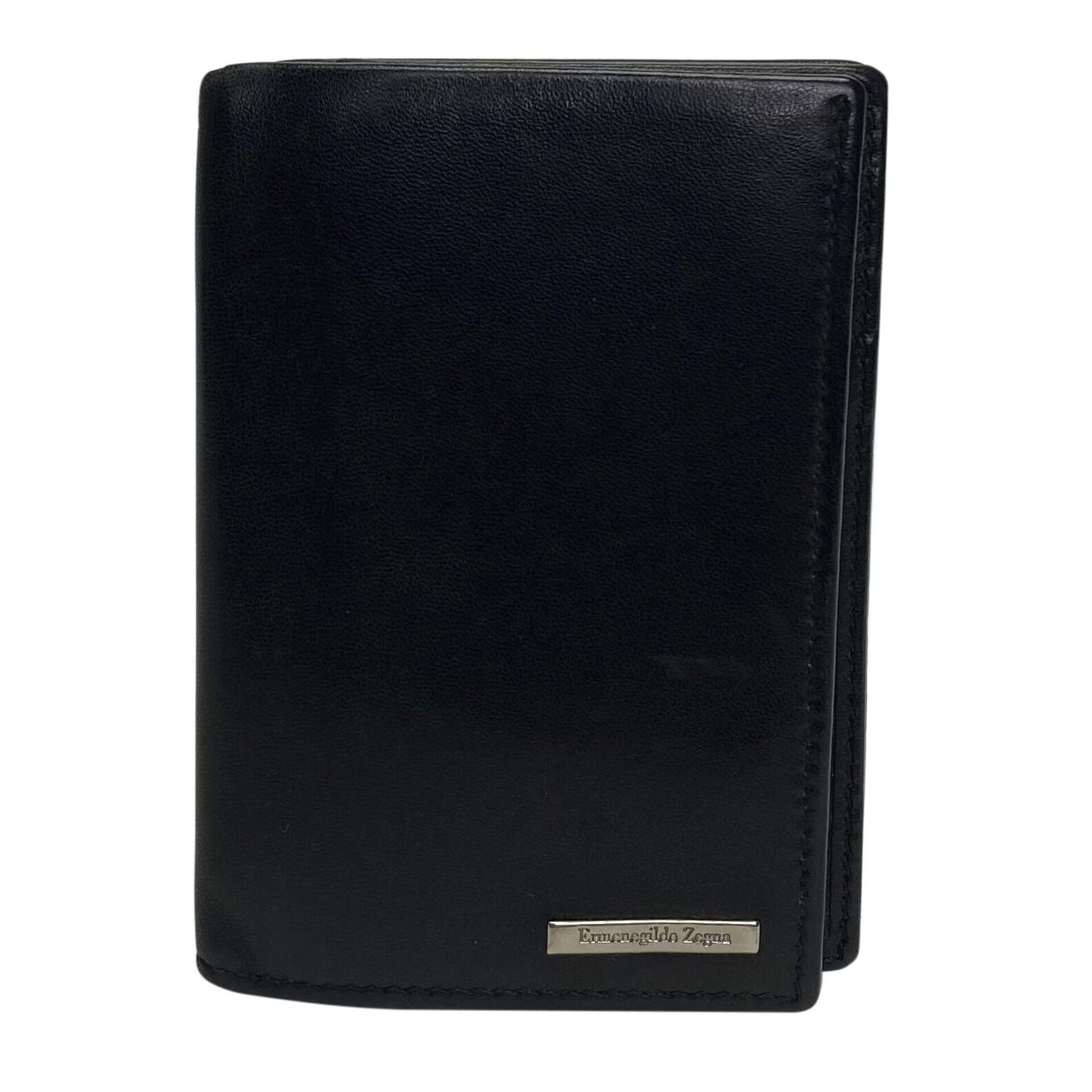 Carteira Ermenegildo Zegna Couro Preto