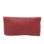 Clutch Bottega Veneta Couro Vermelha