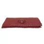 Clutch Bottega Veneta Couro Vermelha