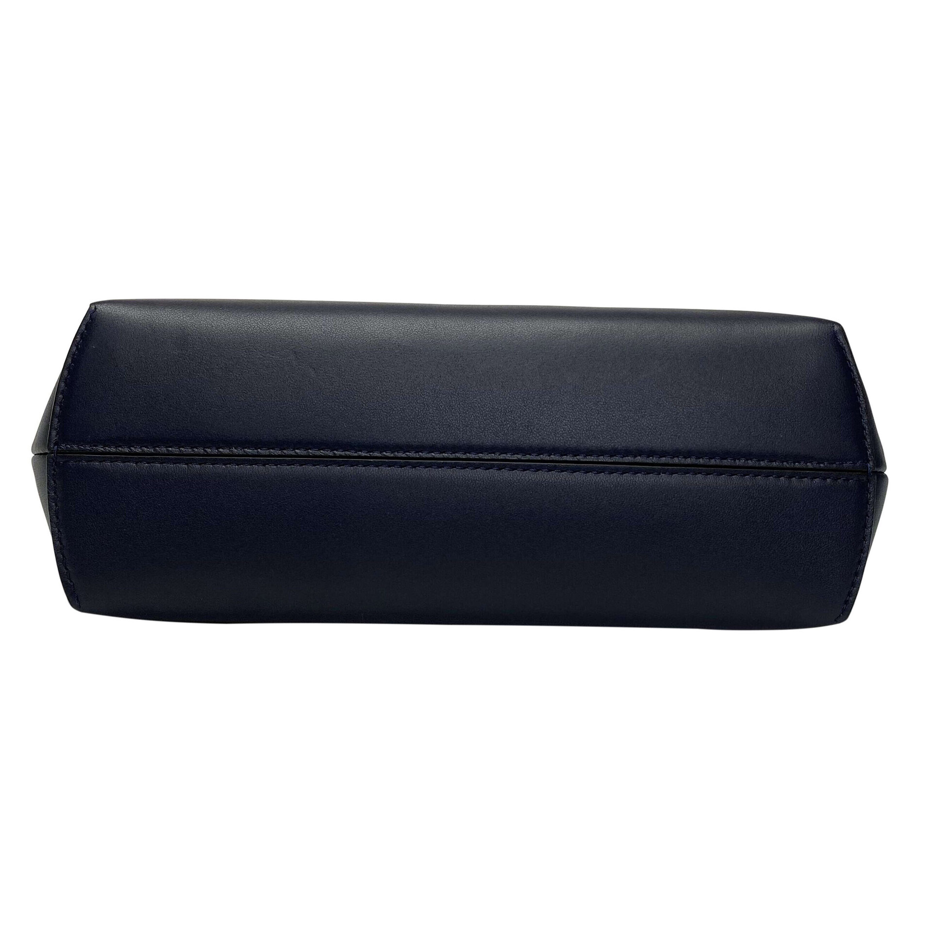 Bolsa Fendi Shine Napa First Marinho