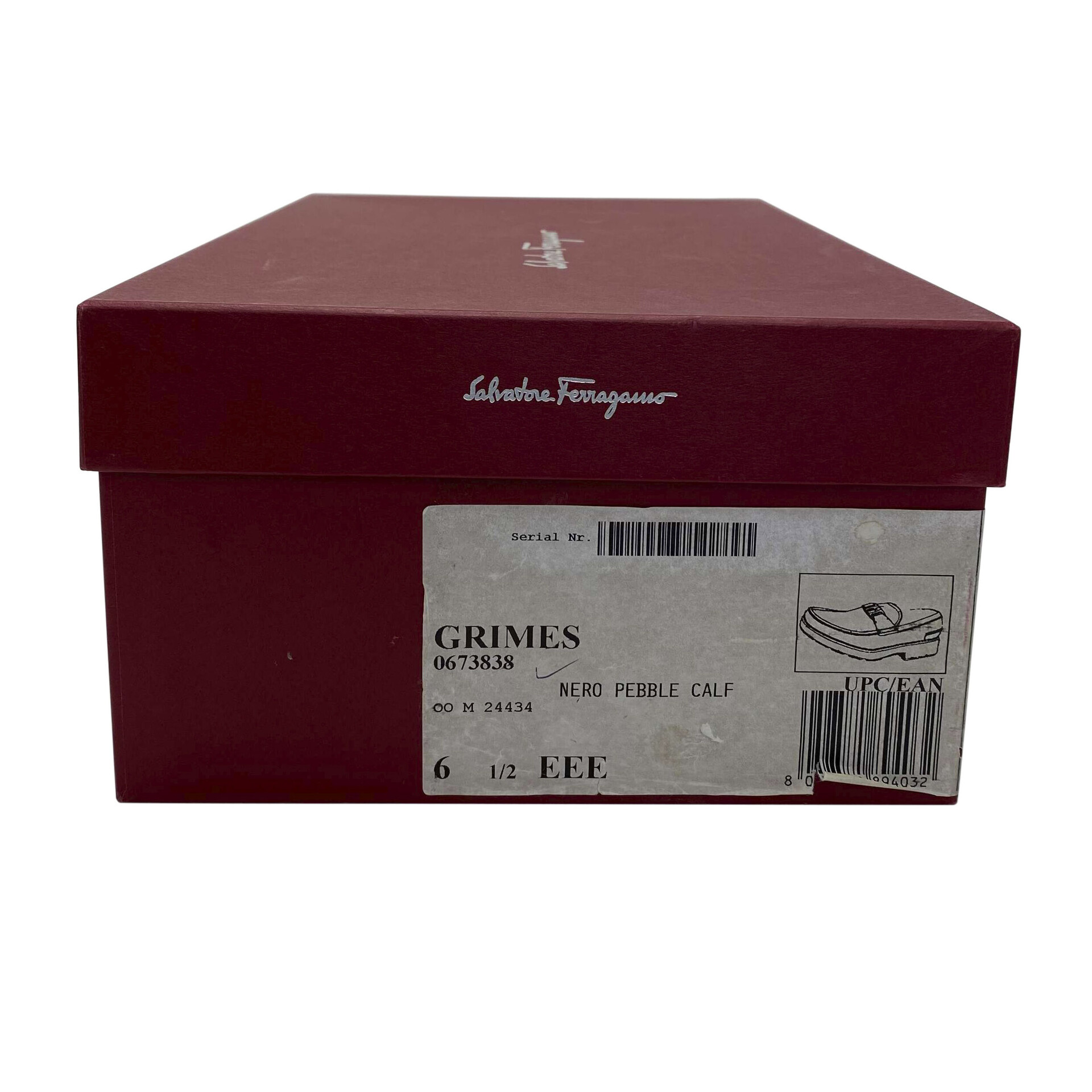 Mocassim Salvatore Ferragamo Couro Preto
