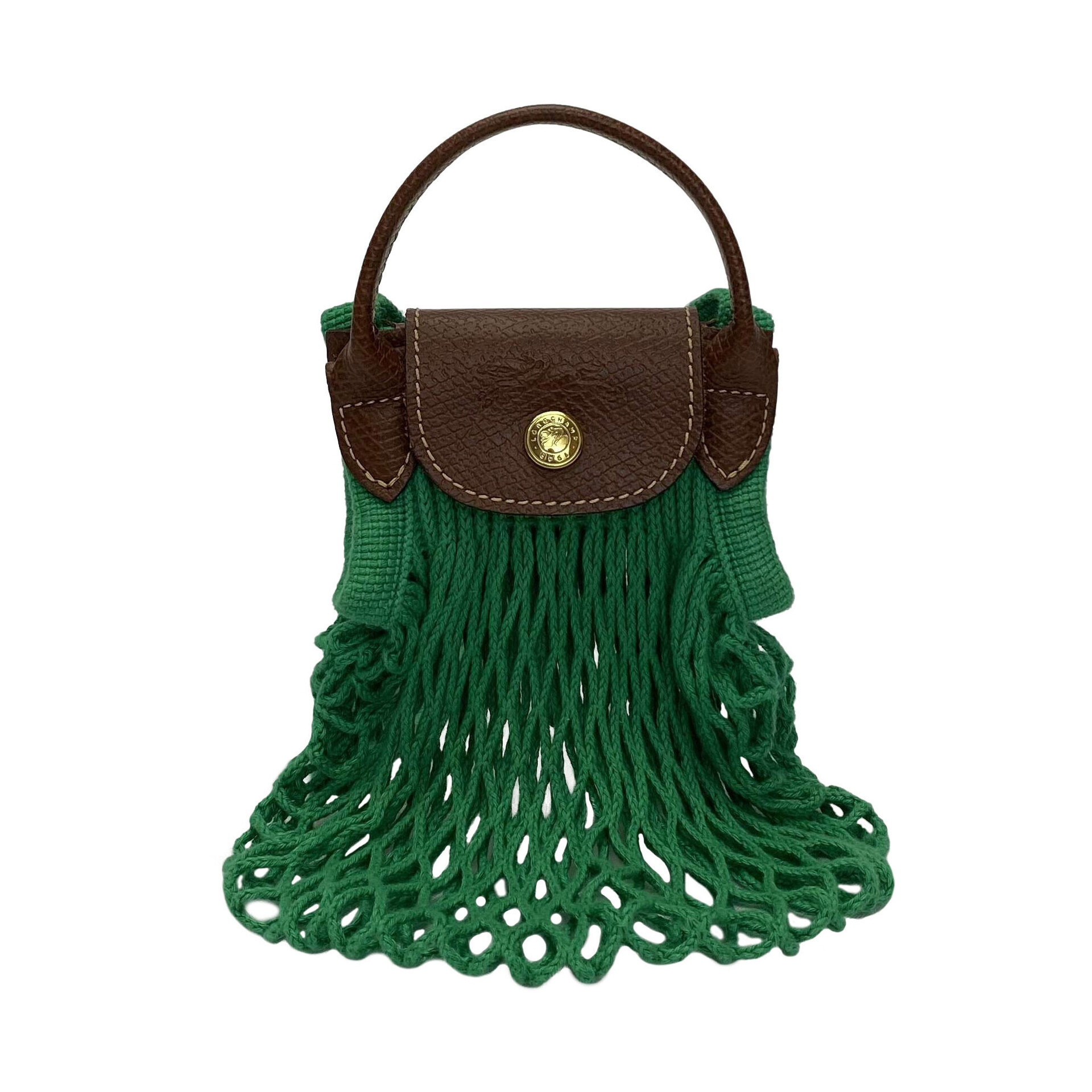 Bolsa Longchamp Le Pliage Filet Verde