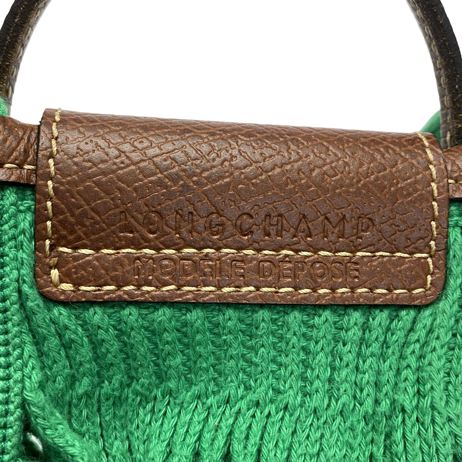 Bolsa Longchamp Le Pliage Filet Verde