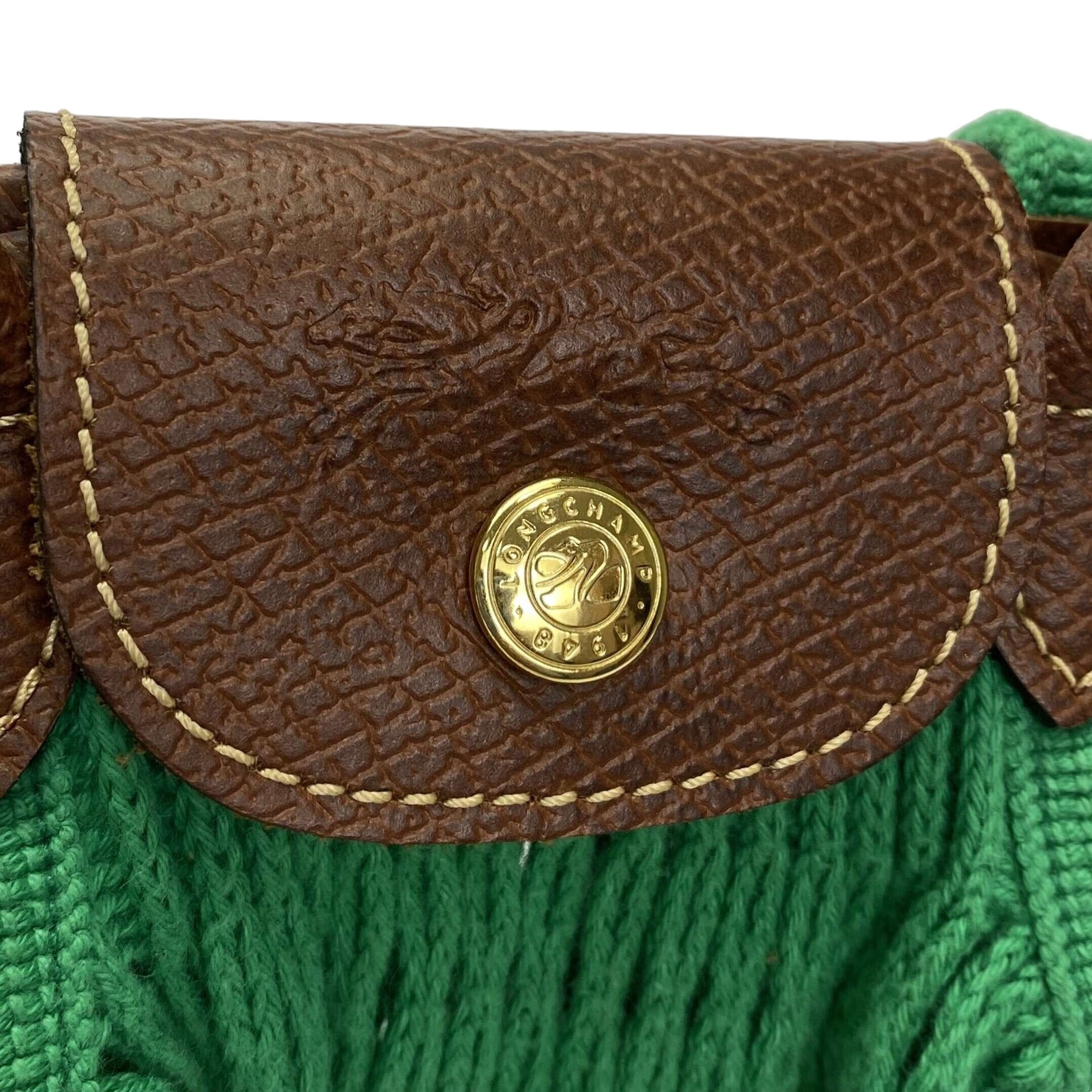 Bolsa Longchamp Le Pliage Filet Verde