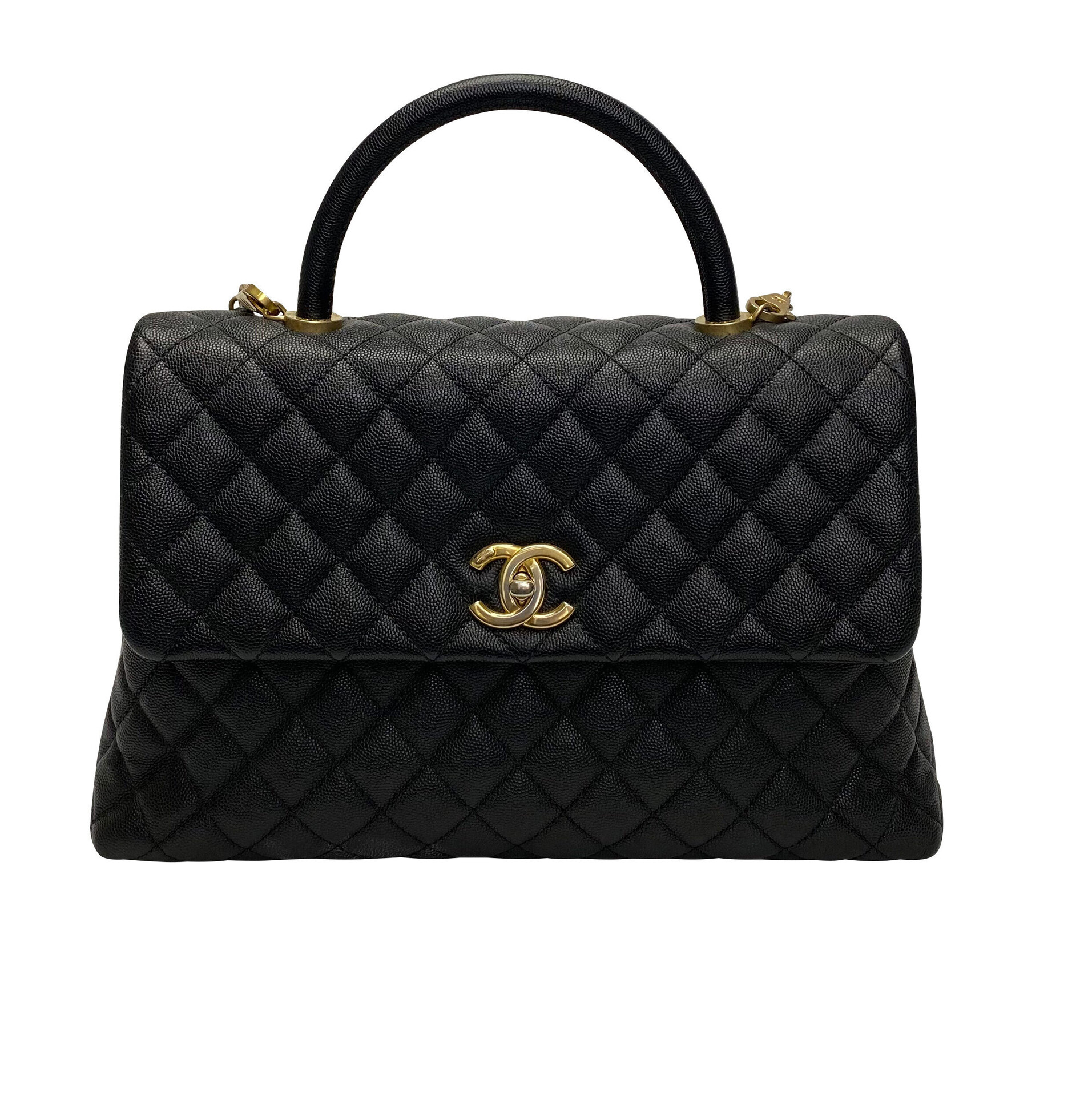 Bolsa Chanel Handle Bag Flap