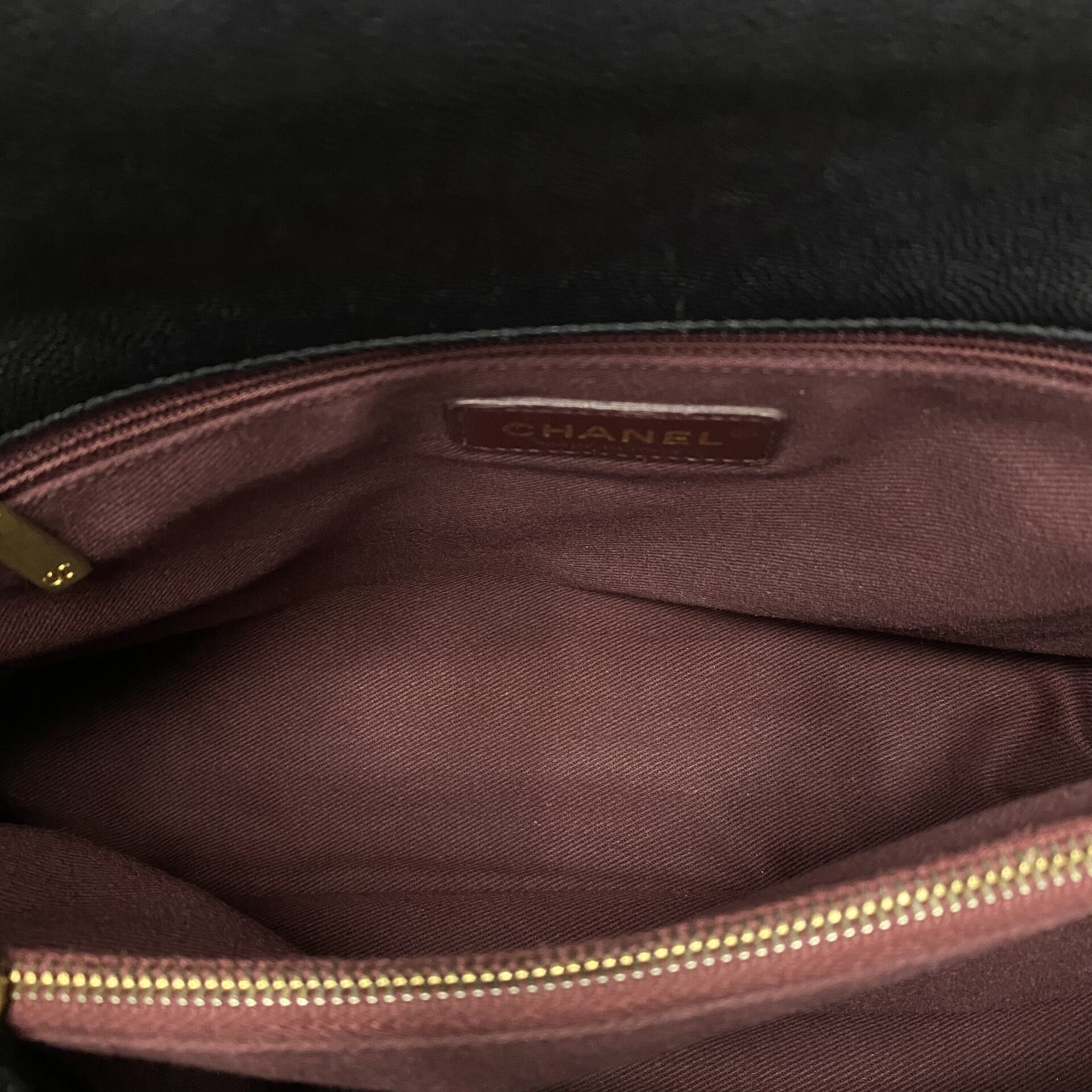 Bolsa Chanel Handle Bag Flap