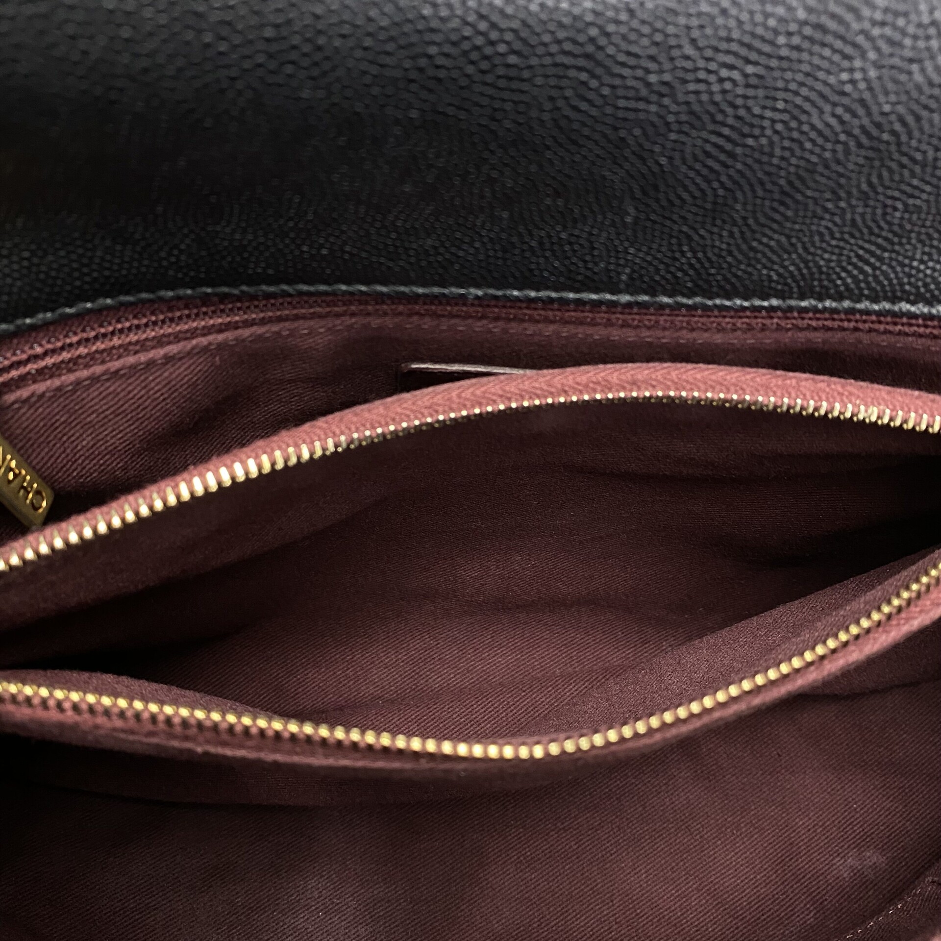 Bolsa Chanel Handle Bag Flap