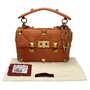 Bolsa Valentino Garavani Roman Stud Laranja